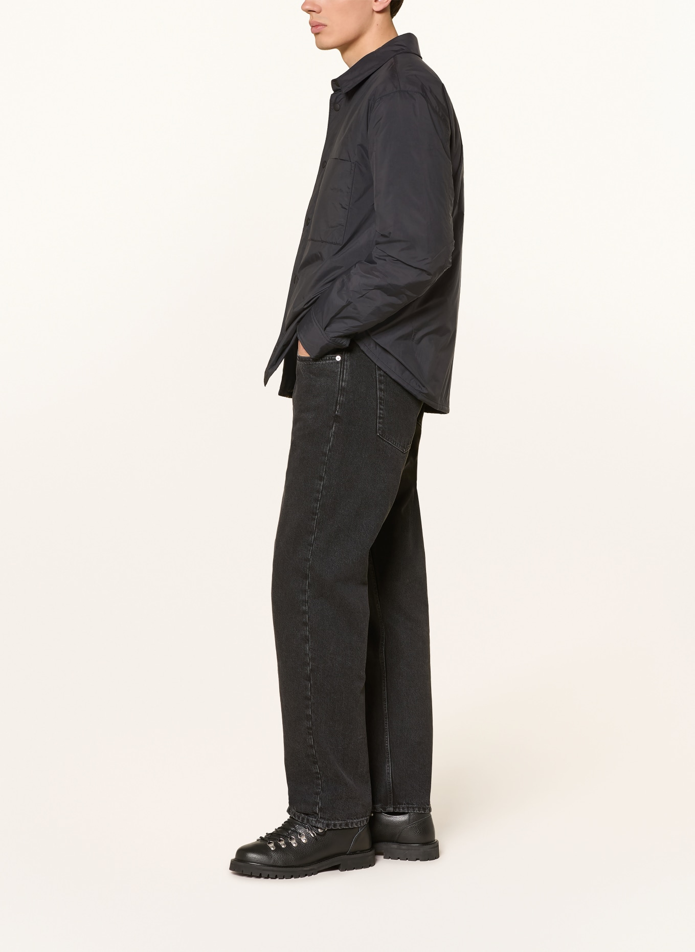 ARKET Jeans met normale pasvorm: 031 Black Dark