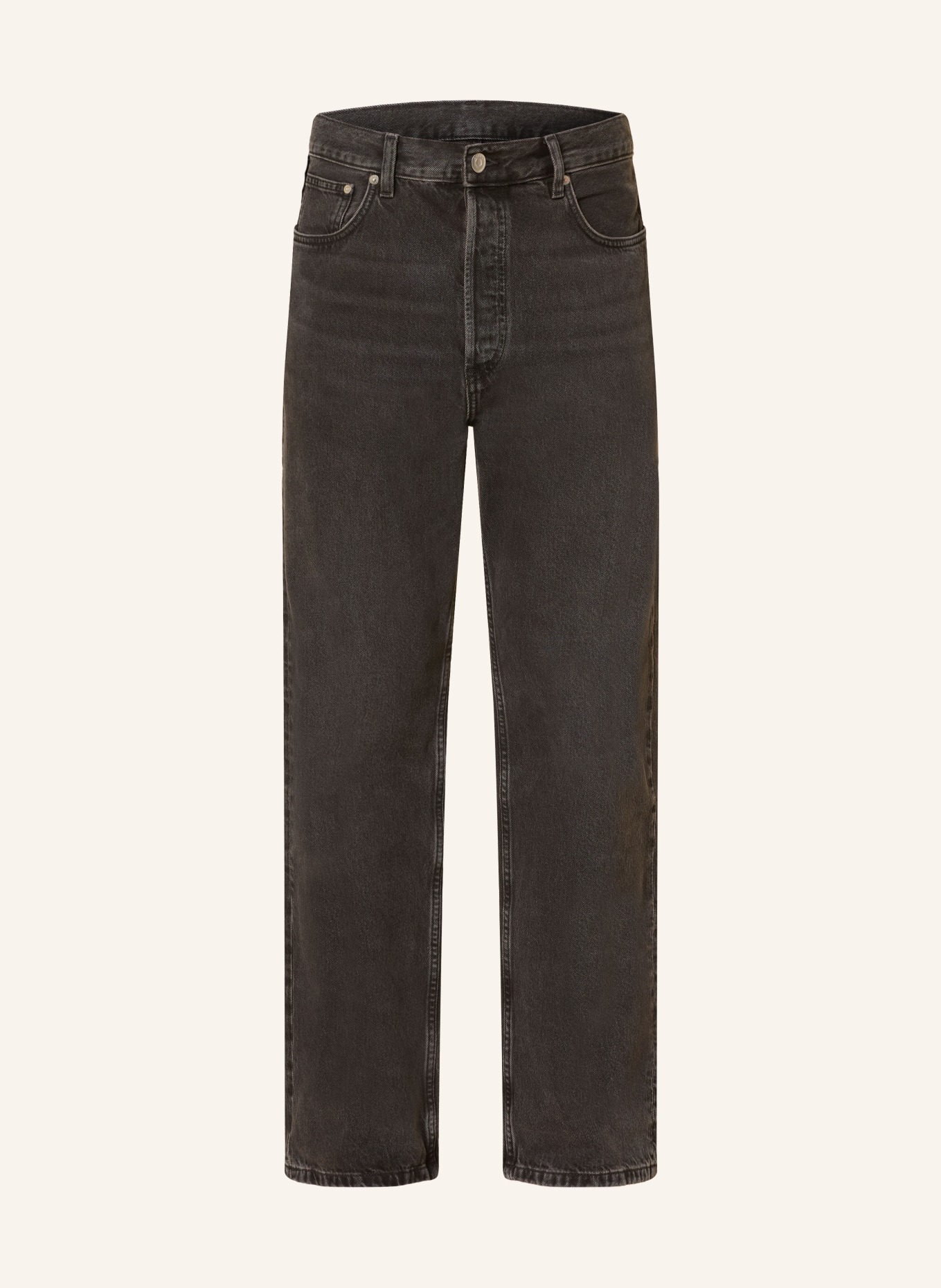 ARKET Jeans met normale pasvorm: 010 BLACK DARK
