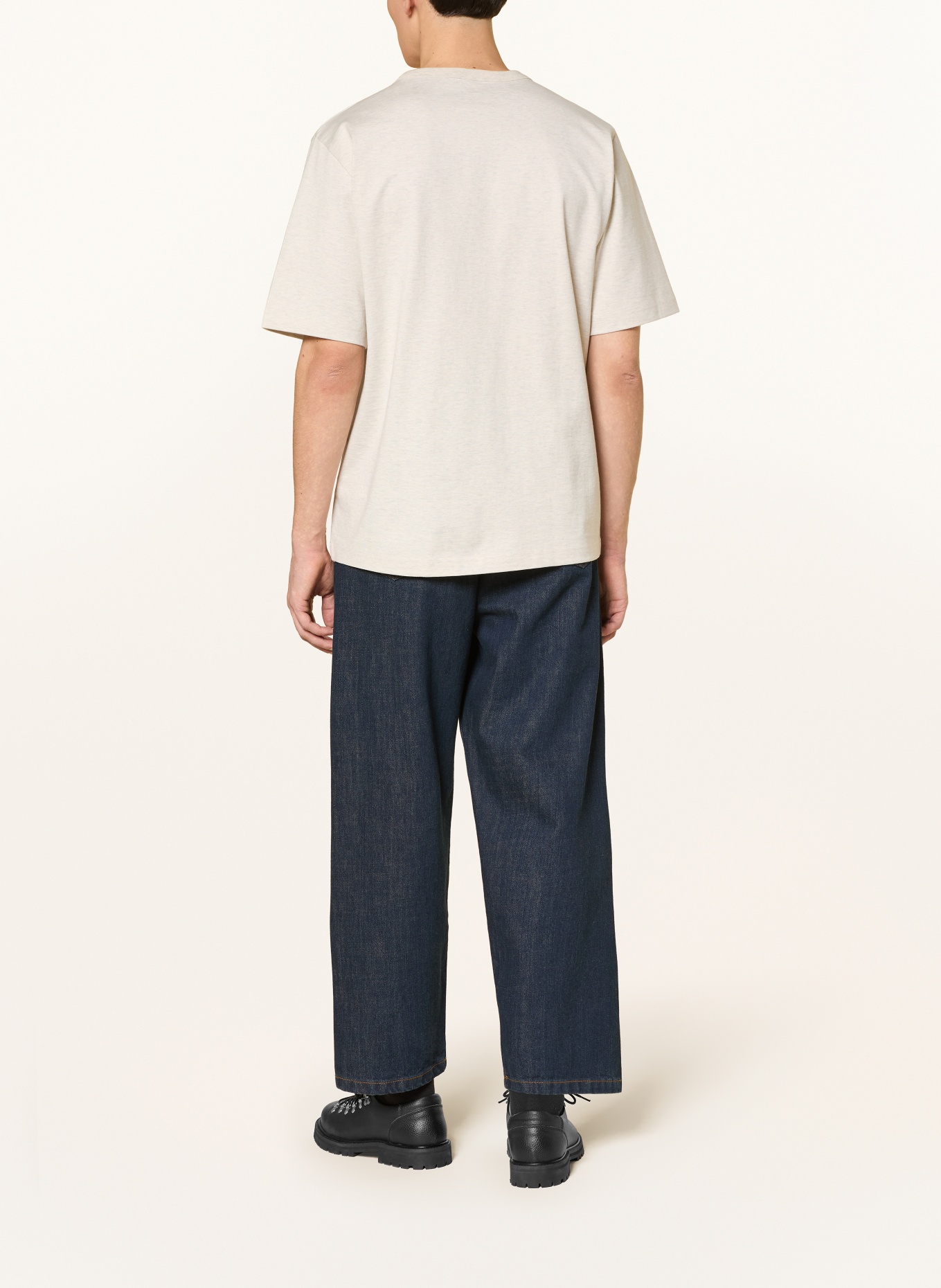 ARKET T-shirt: CREAM