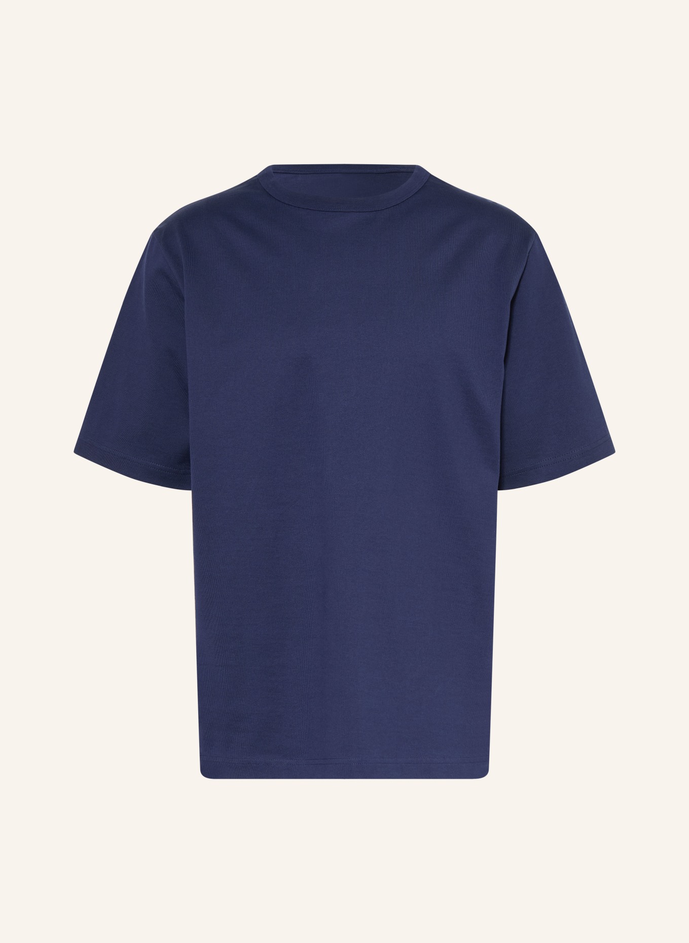 ARKET T-shirt: DONKERBLAUW