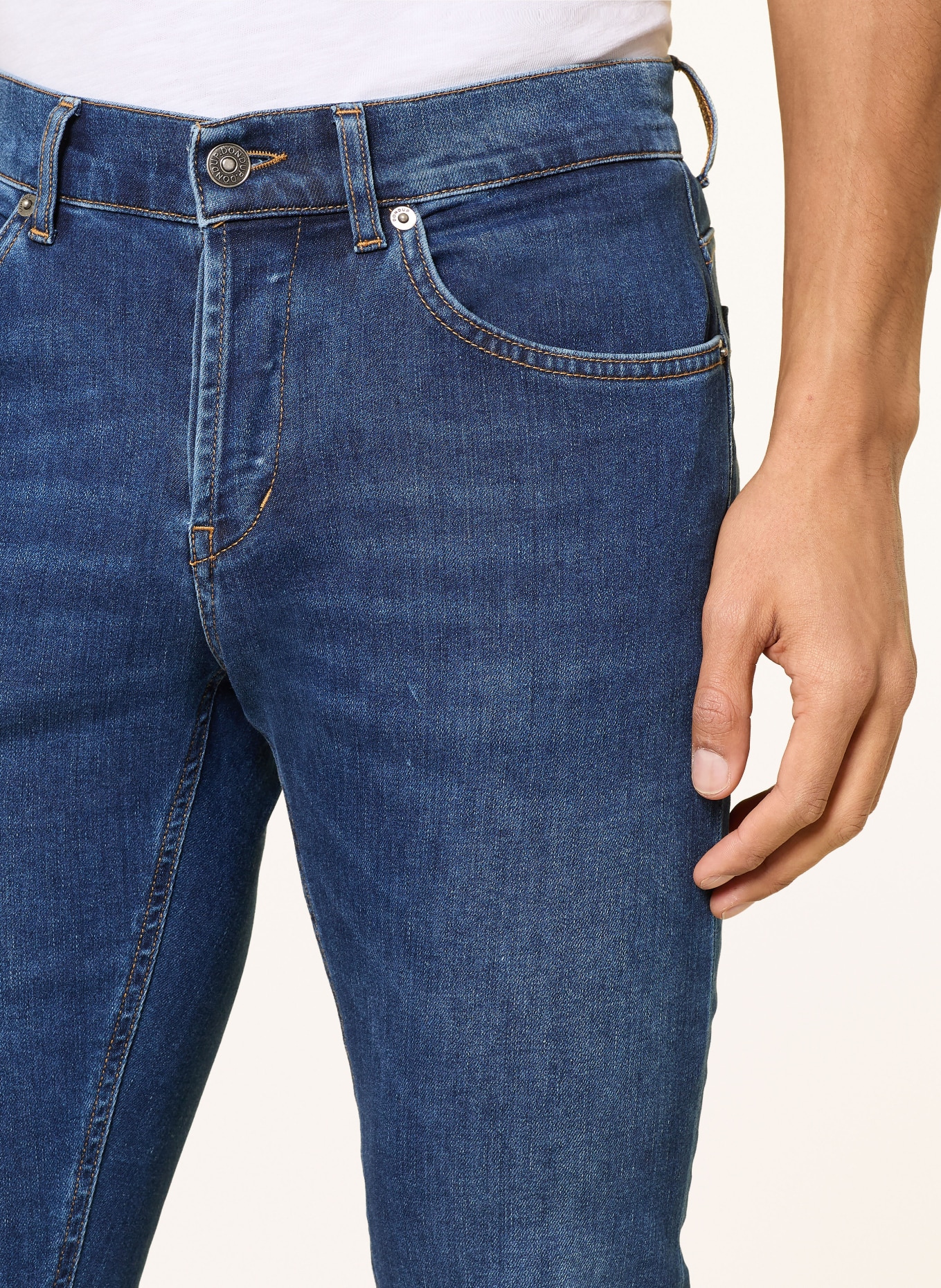 Dondup Jeans GEORGE Skinny Fit: 800 BLU