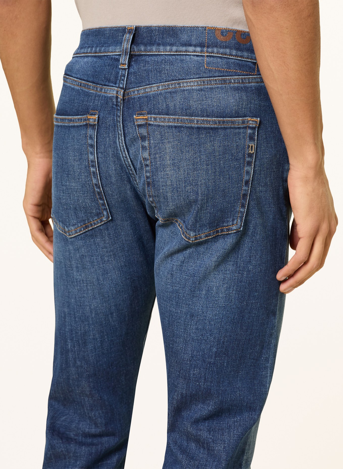 Dondup Džíny ICON Regular Fit: 800 BLU