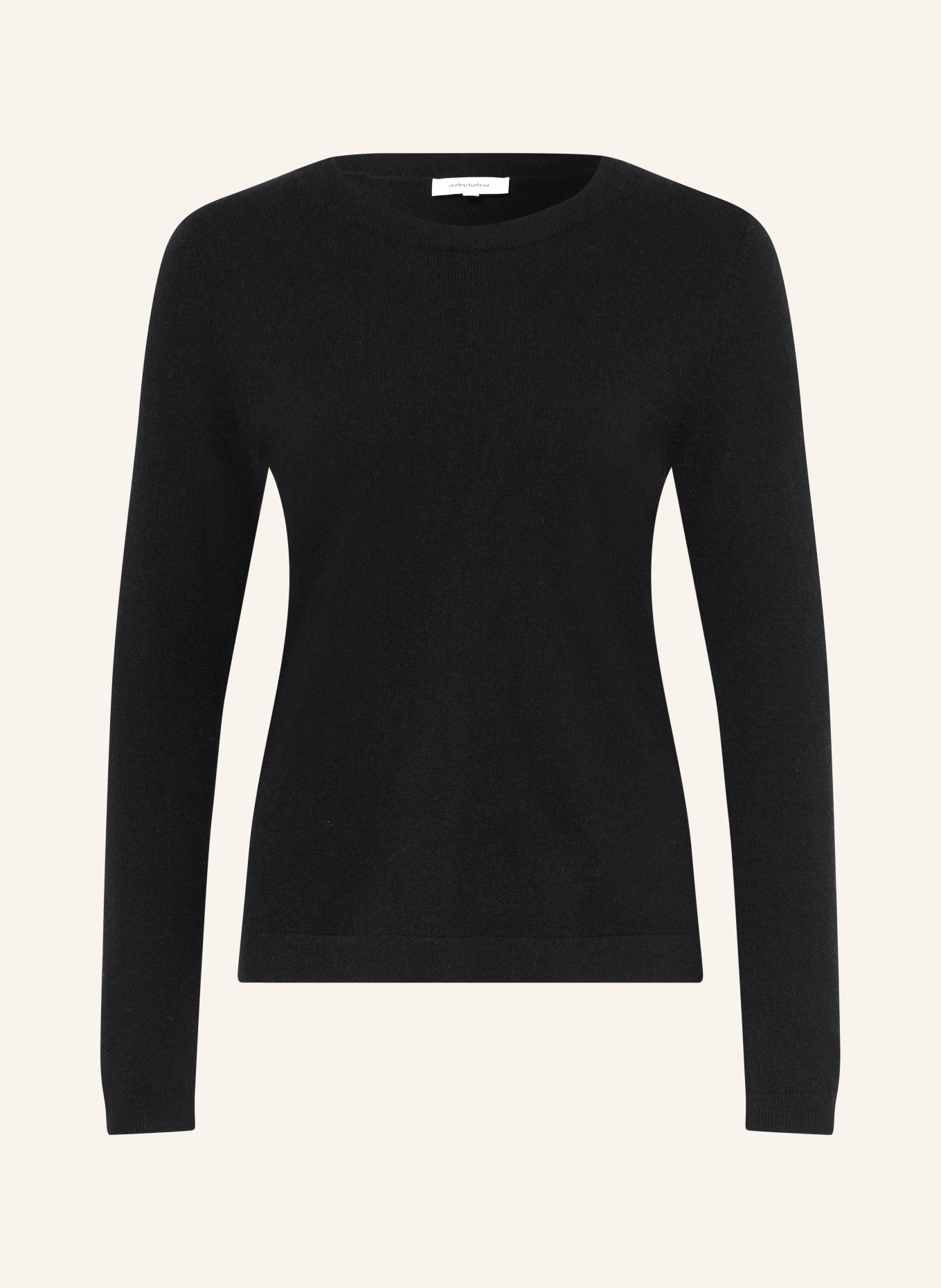 darling harbour Cashmere sweater: BLACK