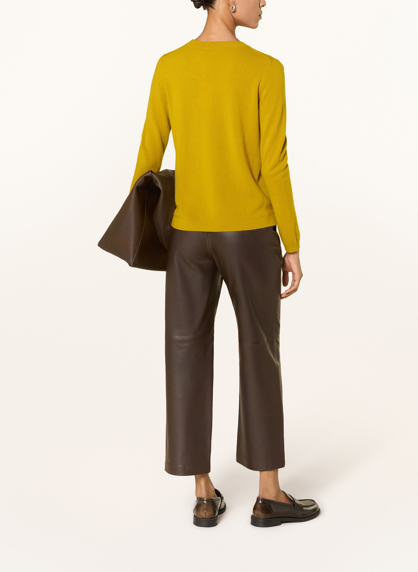 darling harbour Kasjmiertrui: olive gold