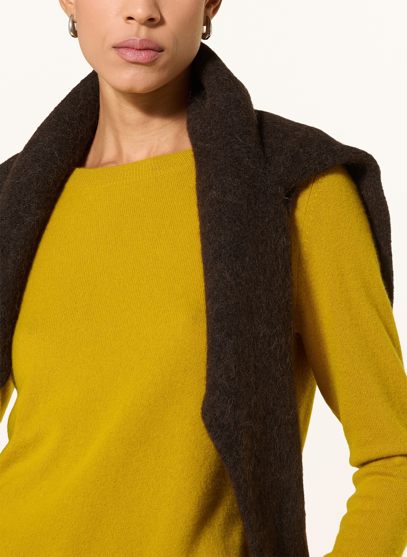 darling harbour Kasjmiertrui: olive gold