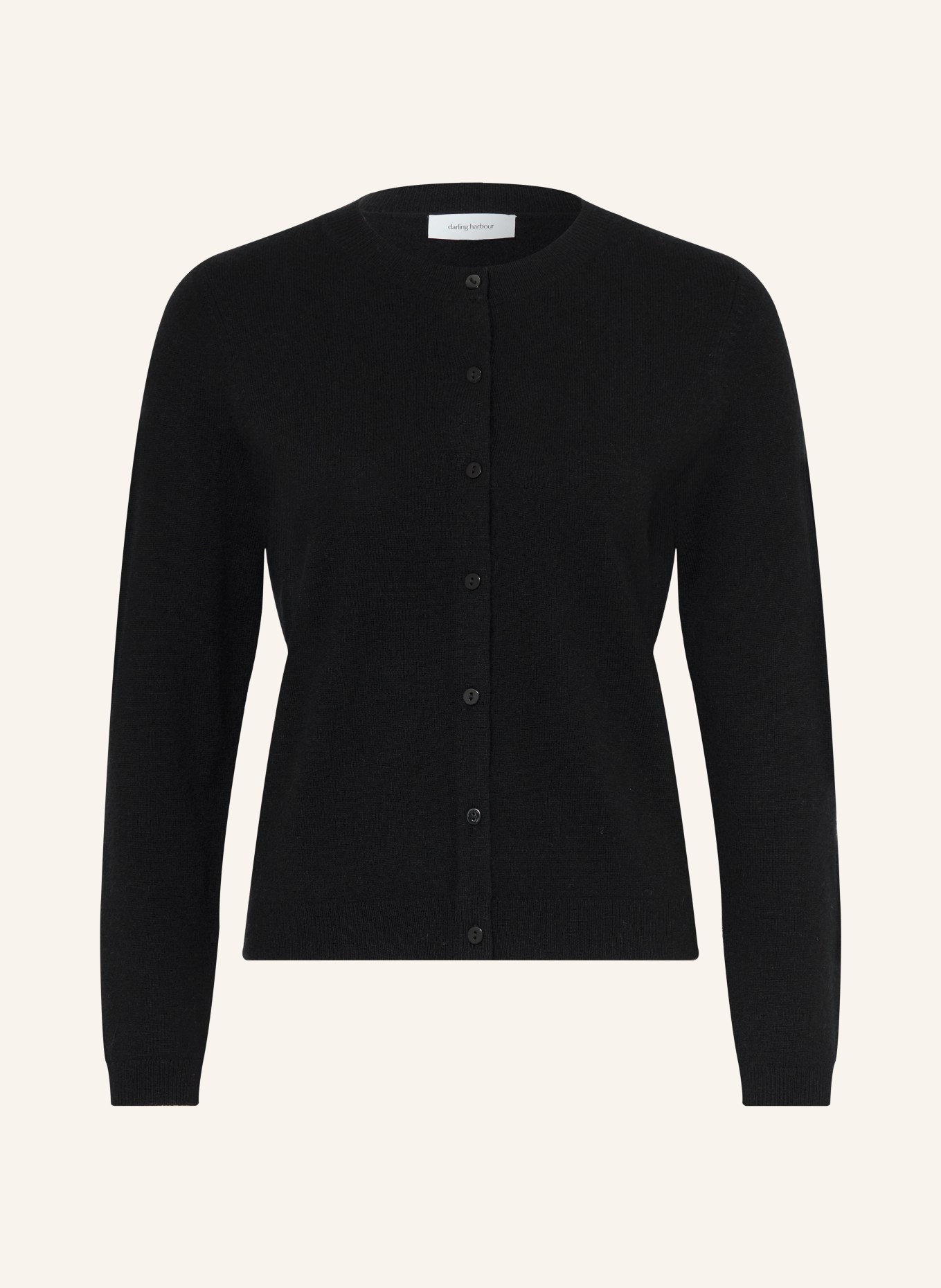 darling harbour Cardigan din cașmir: BLACK