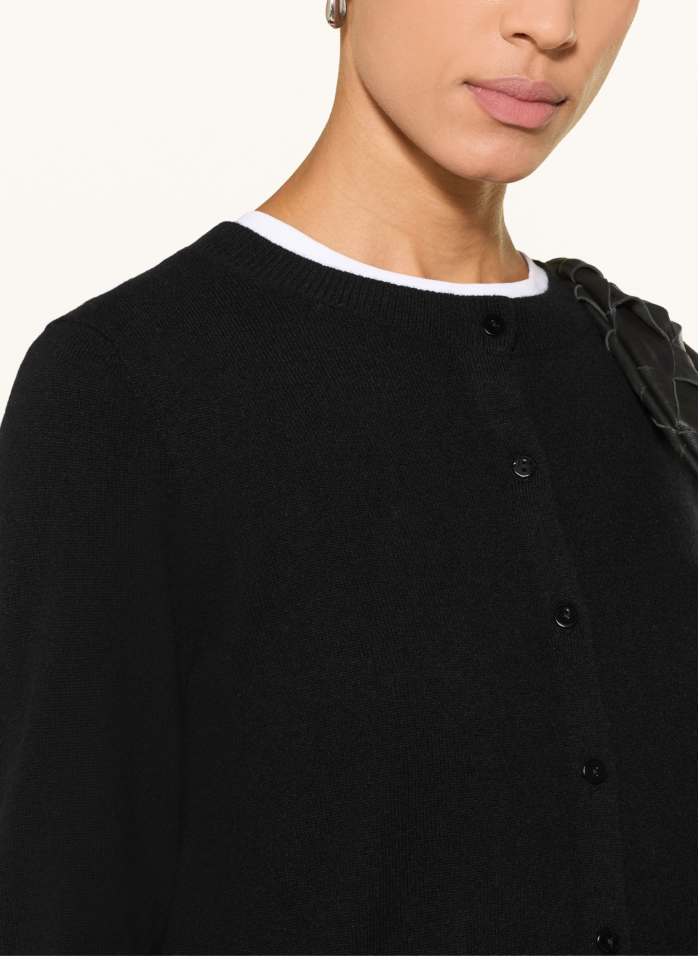 darling harbour Cardigan din cașmir: BLACK