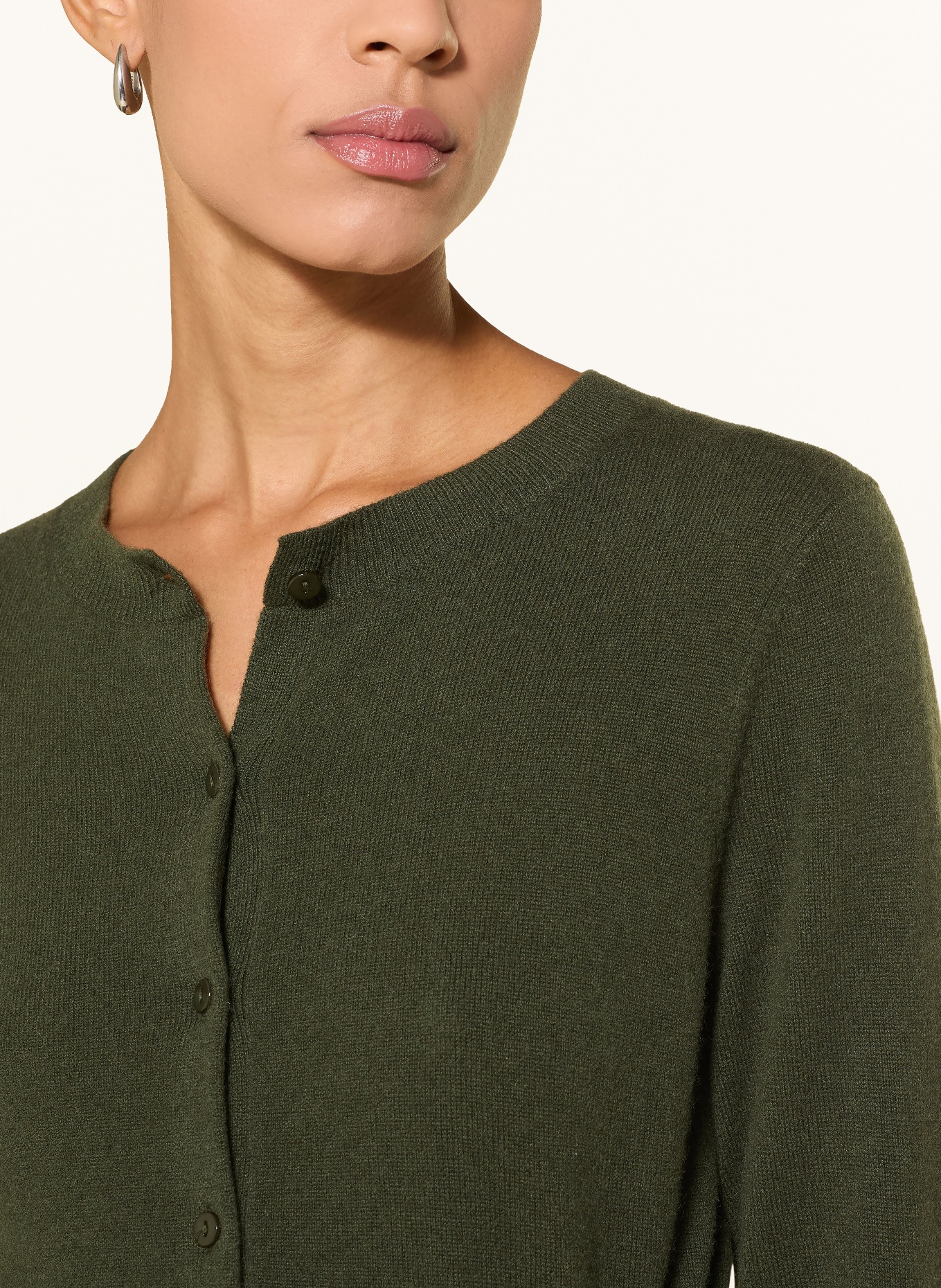darling harbour Cardigan din cașmir: FOREST GREEN