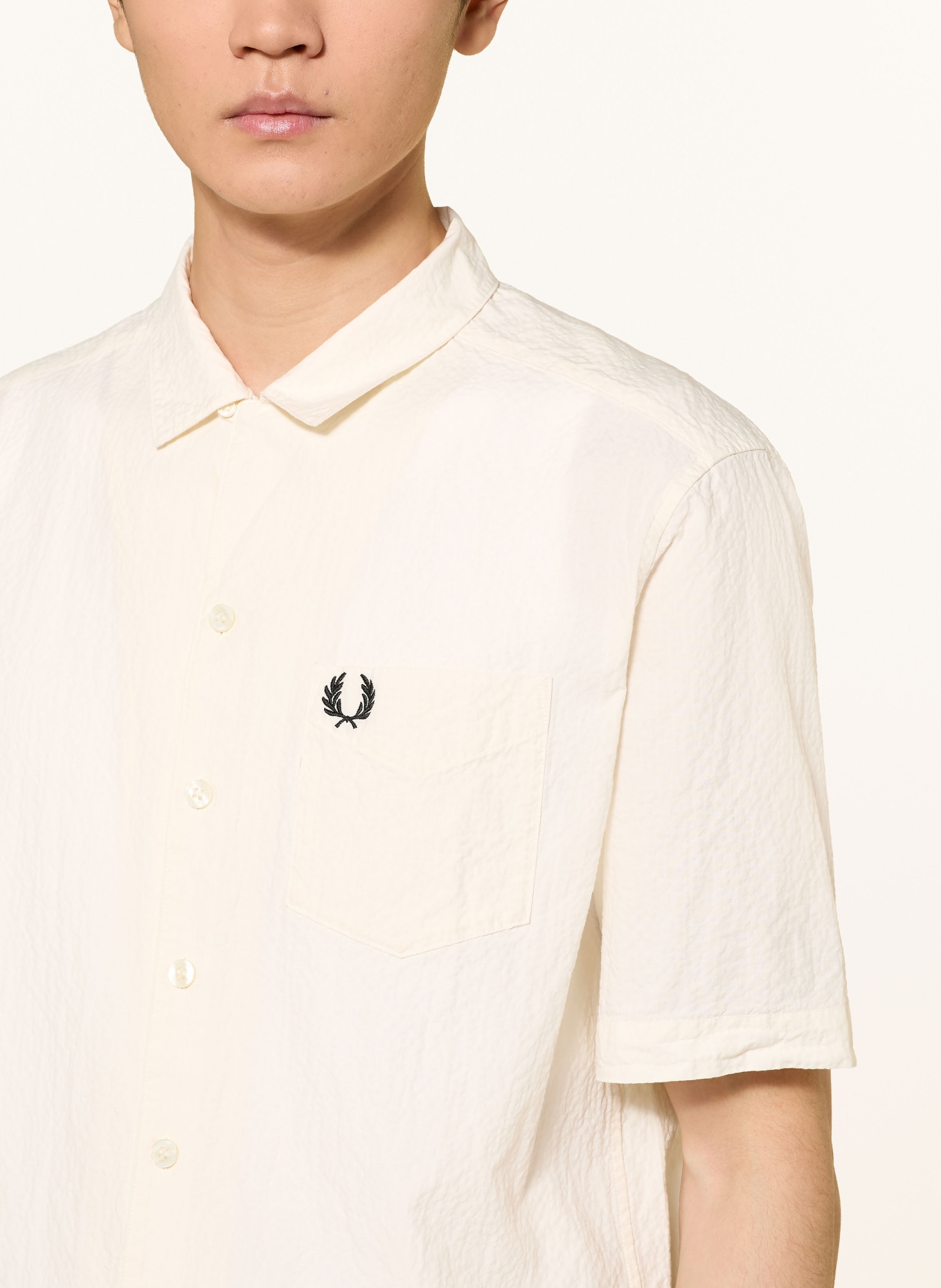 FRED PERRY Resortová košile Comfort Fit: REŽNÁ