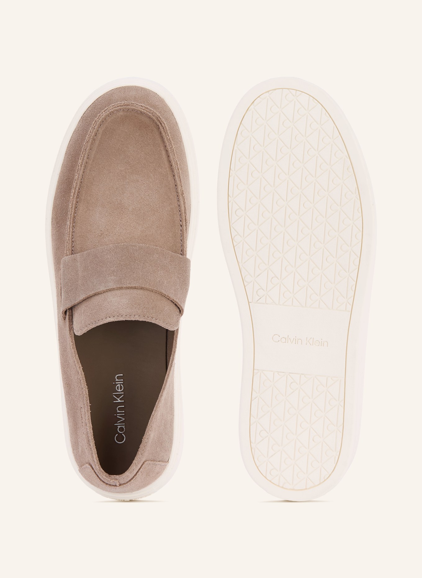 Calvin Klein mocassin: TAUPE