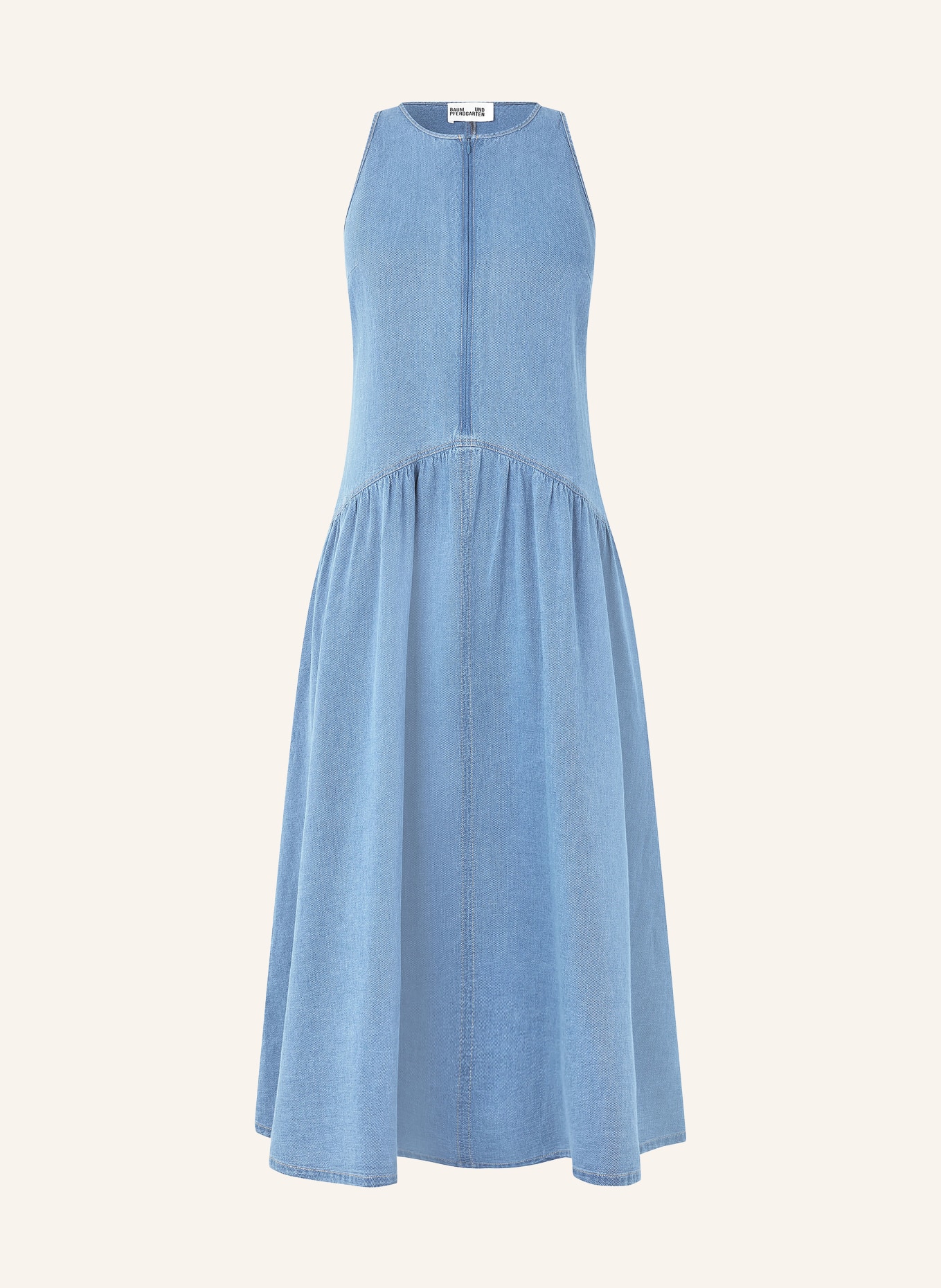 BAUM UND PFERDGARTEN ALMINA dress in denim look: BLUE