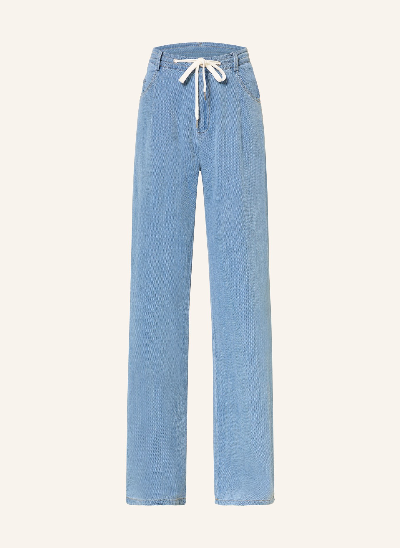 BAUM UND PFERDGARTEN NANNY marlena pants in denim look: BLUE