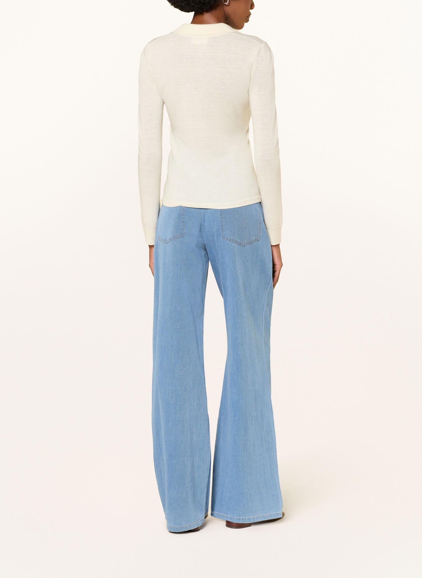 BAUM UND PFERDGARTEN NANNY marlena pants in denim look: BLUE