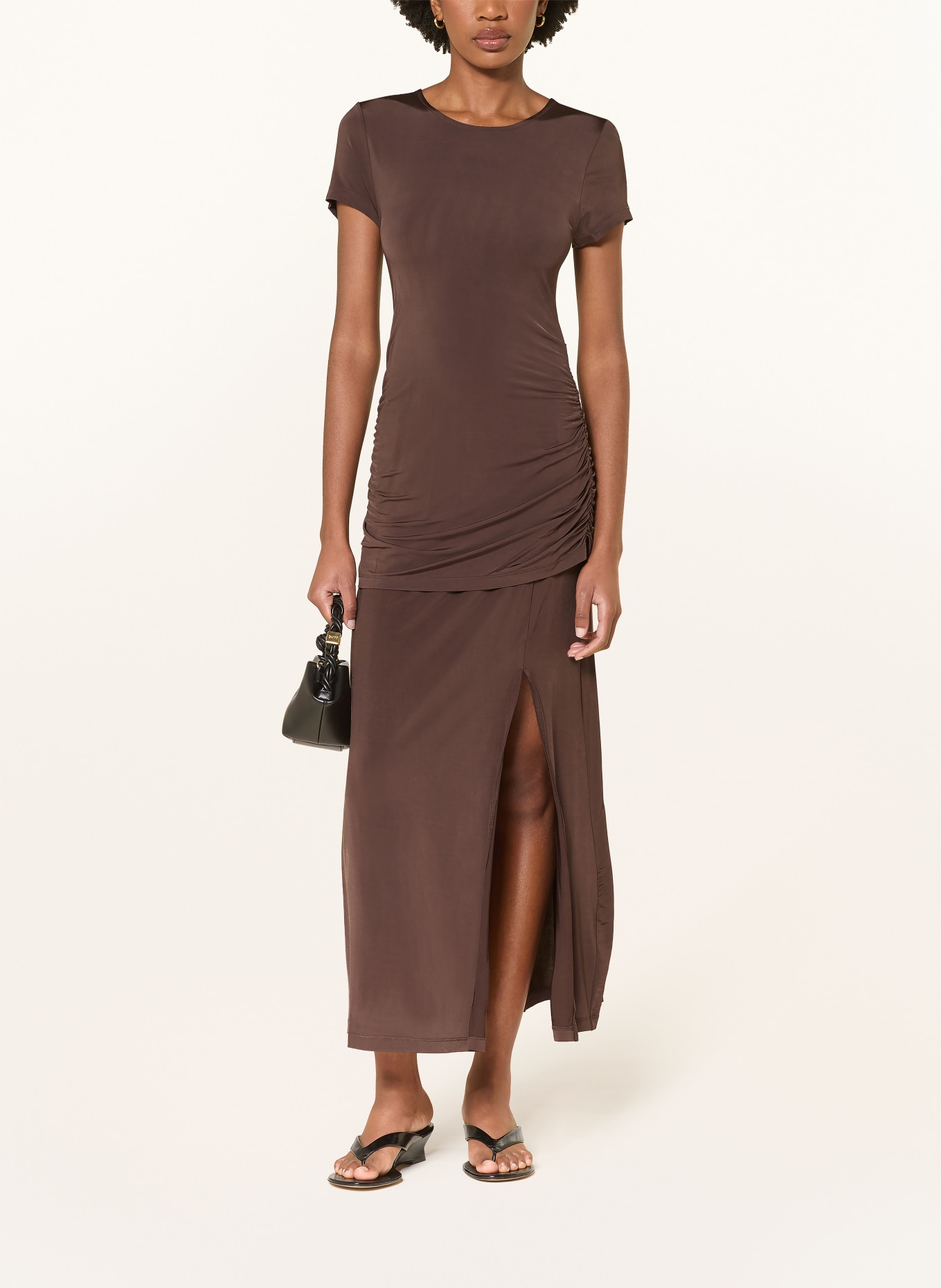 BAUM UND PFERDGARTEN Jerseykleid JULE: DUNKELBRAUN