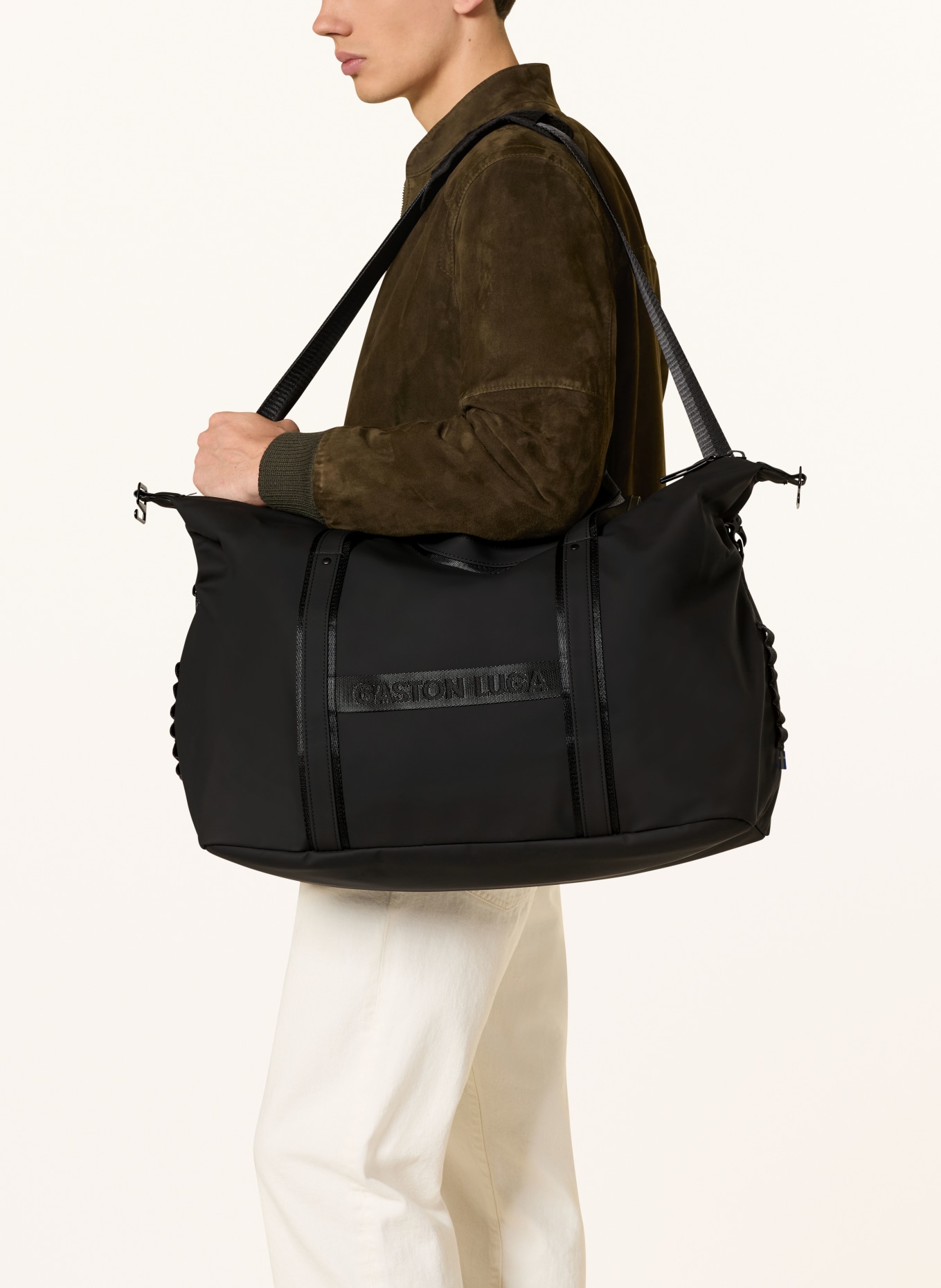 GASTON LUGA Weekender DÄSH 2.0 MEDIUM: ZWART