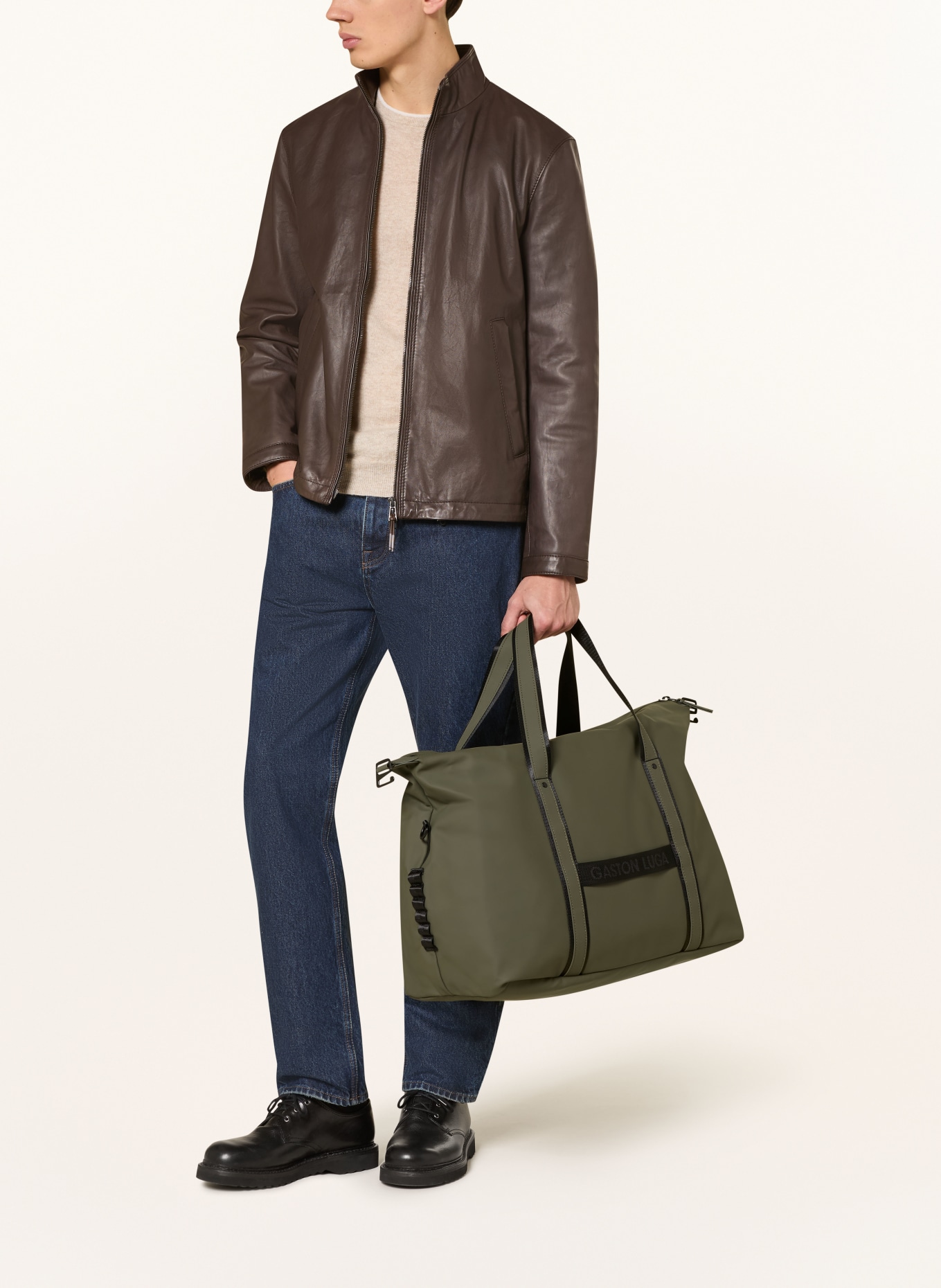 GASTON LUGA Weekender DÄSH 2.0 MEDIUM: OLIJF