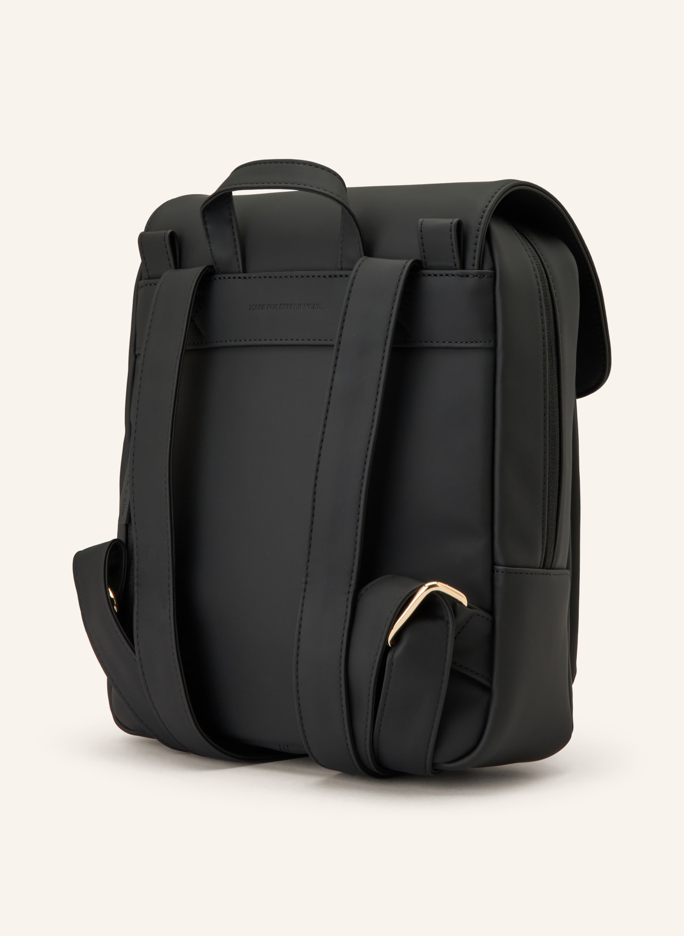 KAPTEN & SON TROMSO 9 L Backpack: BLACK / GOLD