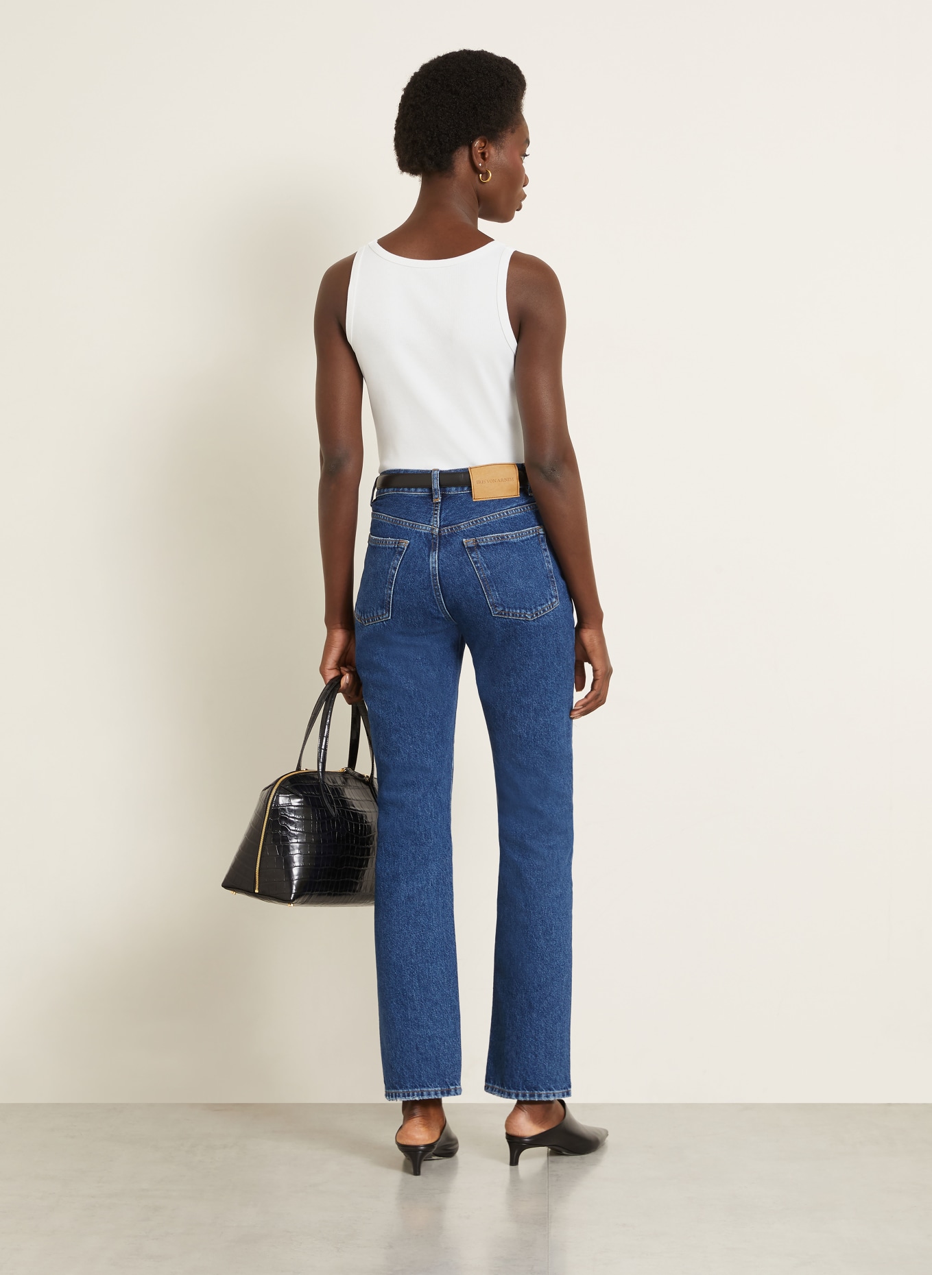 IRIS von ARNIM Top NIVA: WEISS