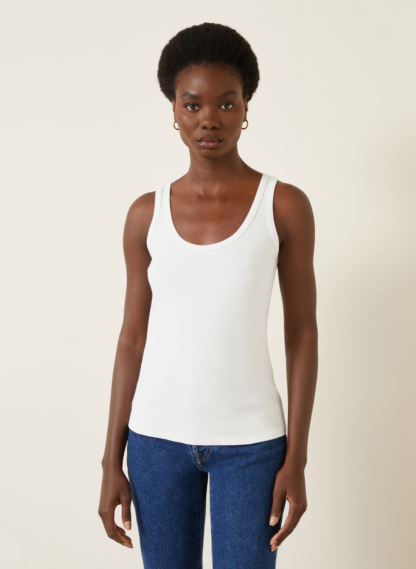 IRIS von ARNIM Top NIVA: WEISS