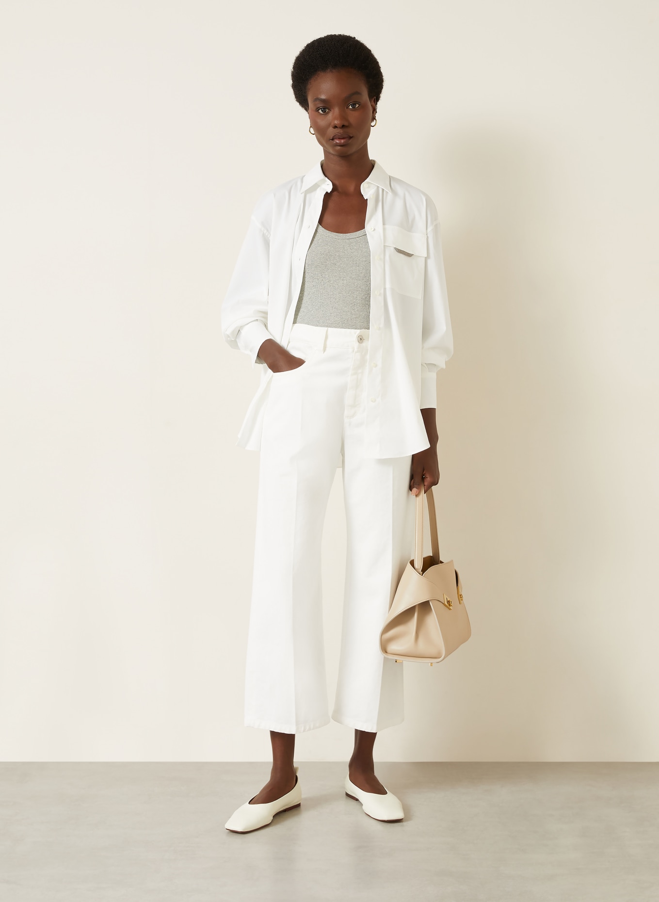 IRIS von ARNIM Top NIVA: ŠEDÁ