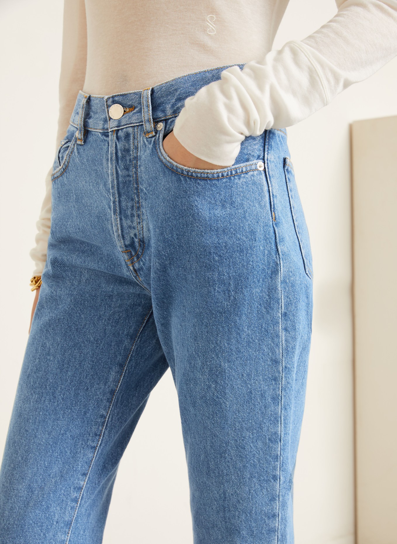 IRIS von ARNIM Straight jeans DALINA: 6190 LIGHT DENIM