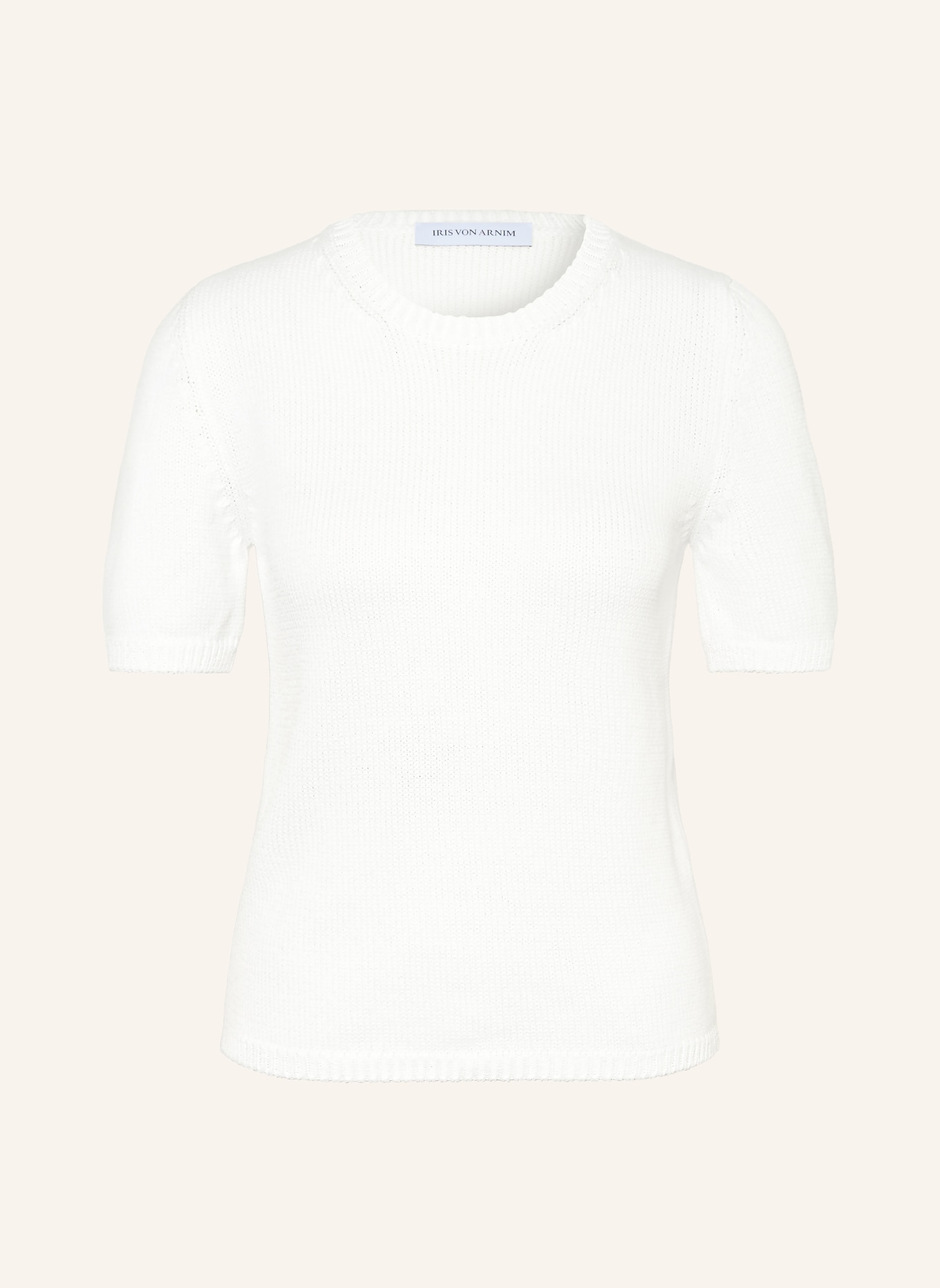 IRIS von ARNIM Gebreid shirt BARI: WIT