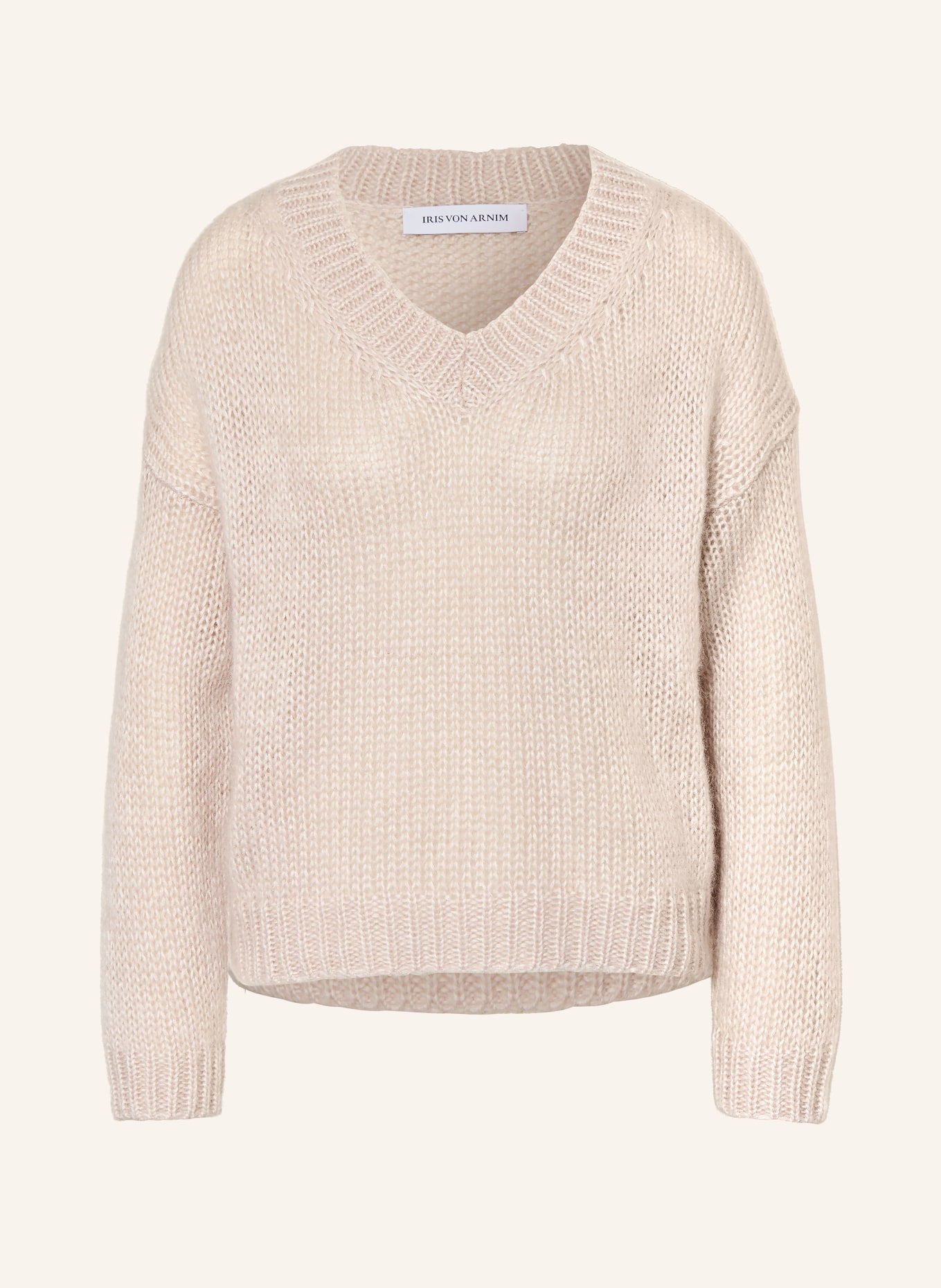 IRIS von ARNIM Pullover LAMEGO mit Mohair und Seide: ROSÉ