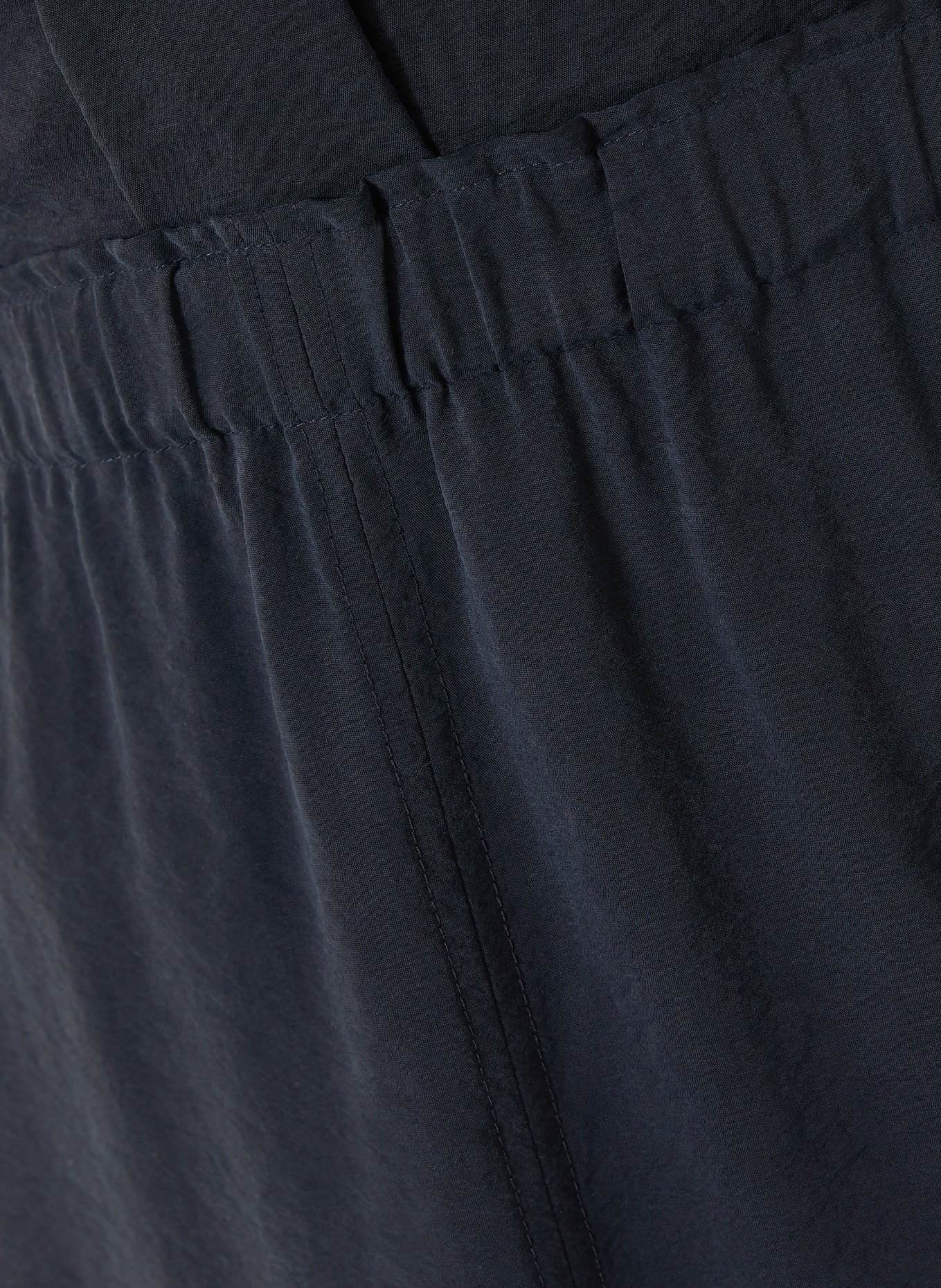 IRIS von ARNIM Jedwabna spódnica NAPOLI: GRANATOWY