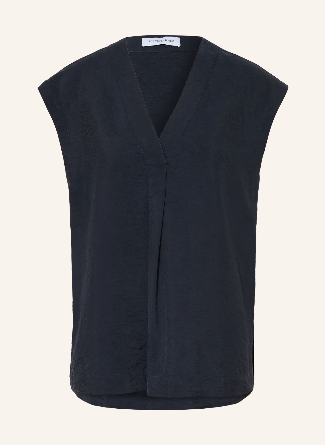 IRIS von ARNIM Blouse NEOLANI en soie: BLEU FONCÉ
