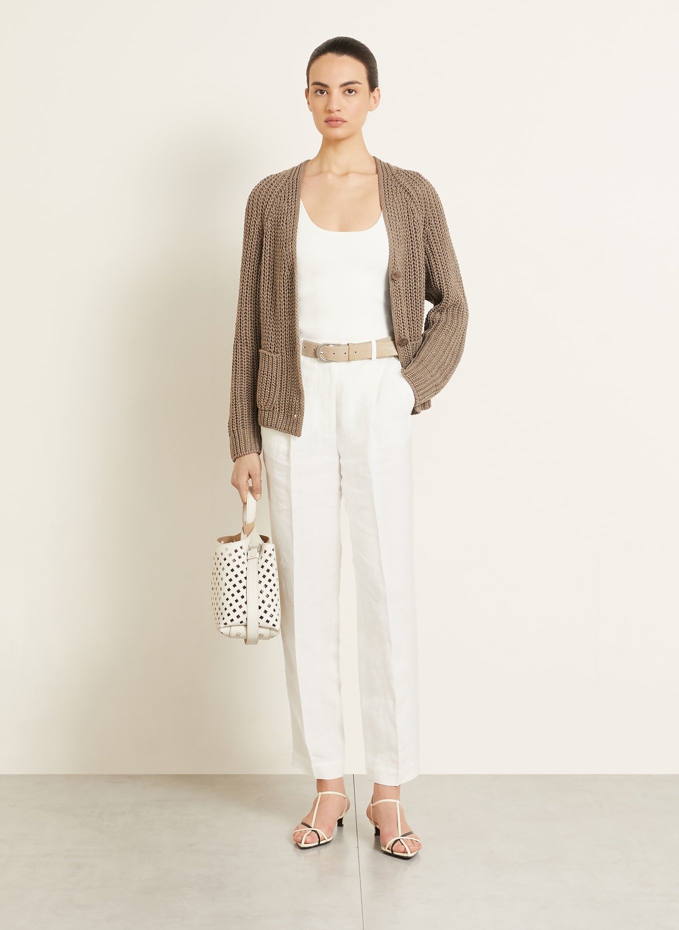 IRIS von ARNIM Linnen broek SAYULITA PS: WIT