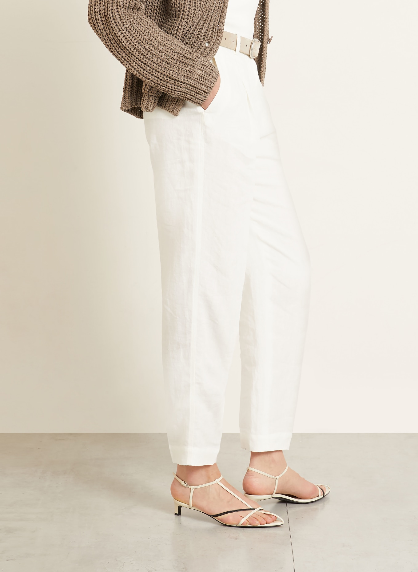 IRIS von ARNIM Linnen broek SAYULITA PS: WIT