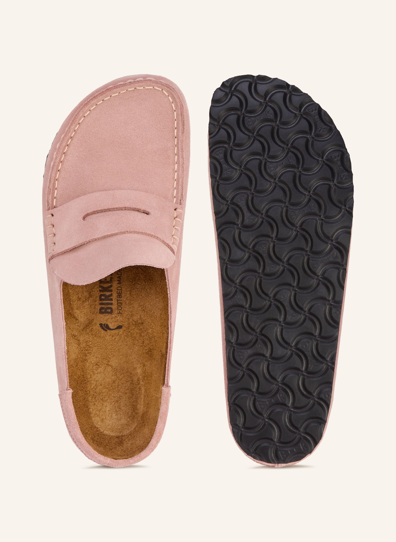 BIRKENSTOCK Pantoletten NAPLES: ROSÉ