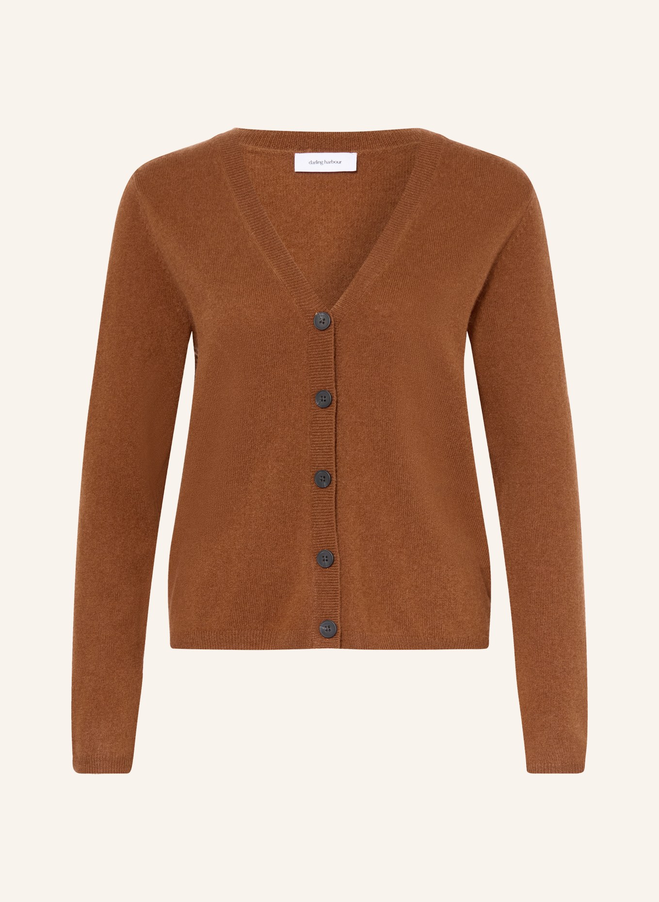 darling harbour Kasjmier vest: TOFFEE