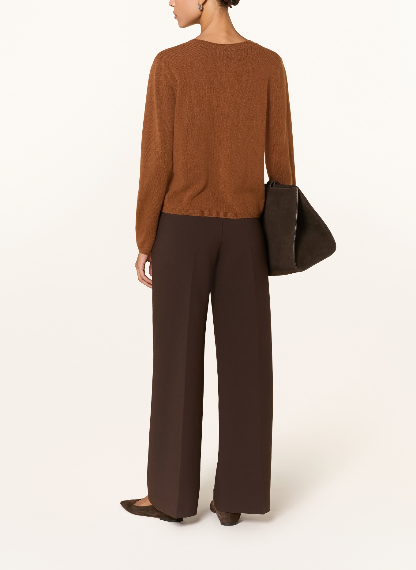 darling harbour Kasjmier vest: TOFFEE