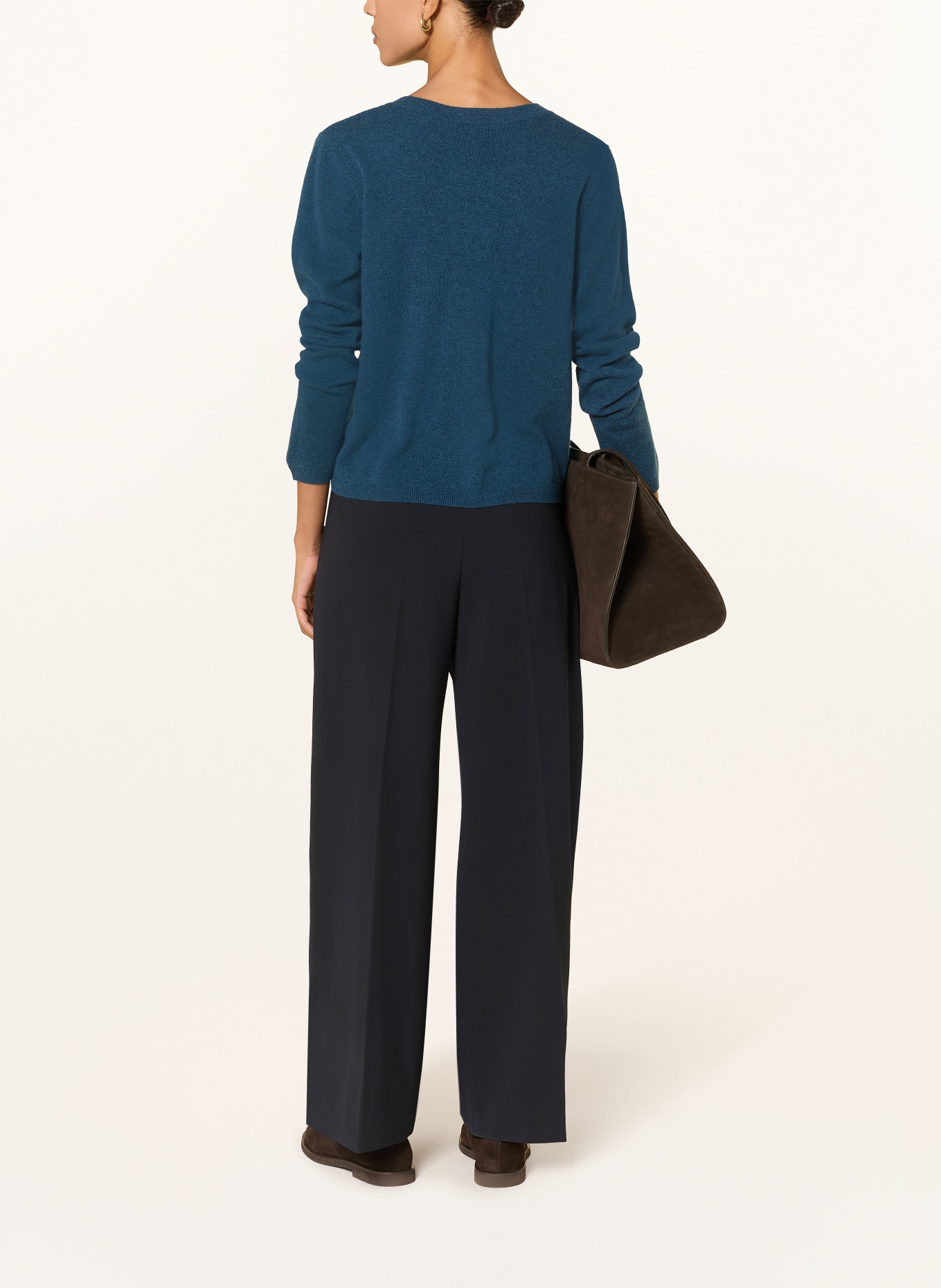 darling harbour Kasjmier vest: petrol melange