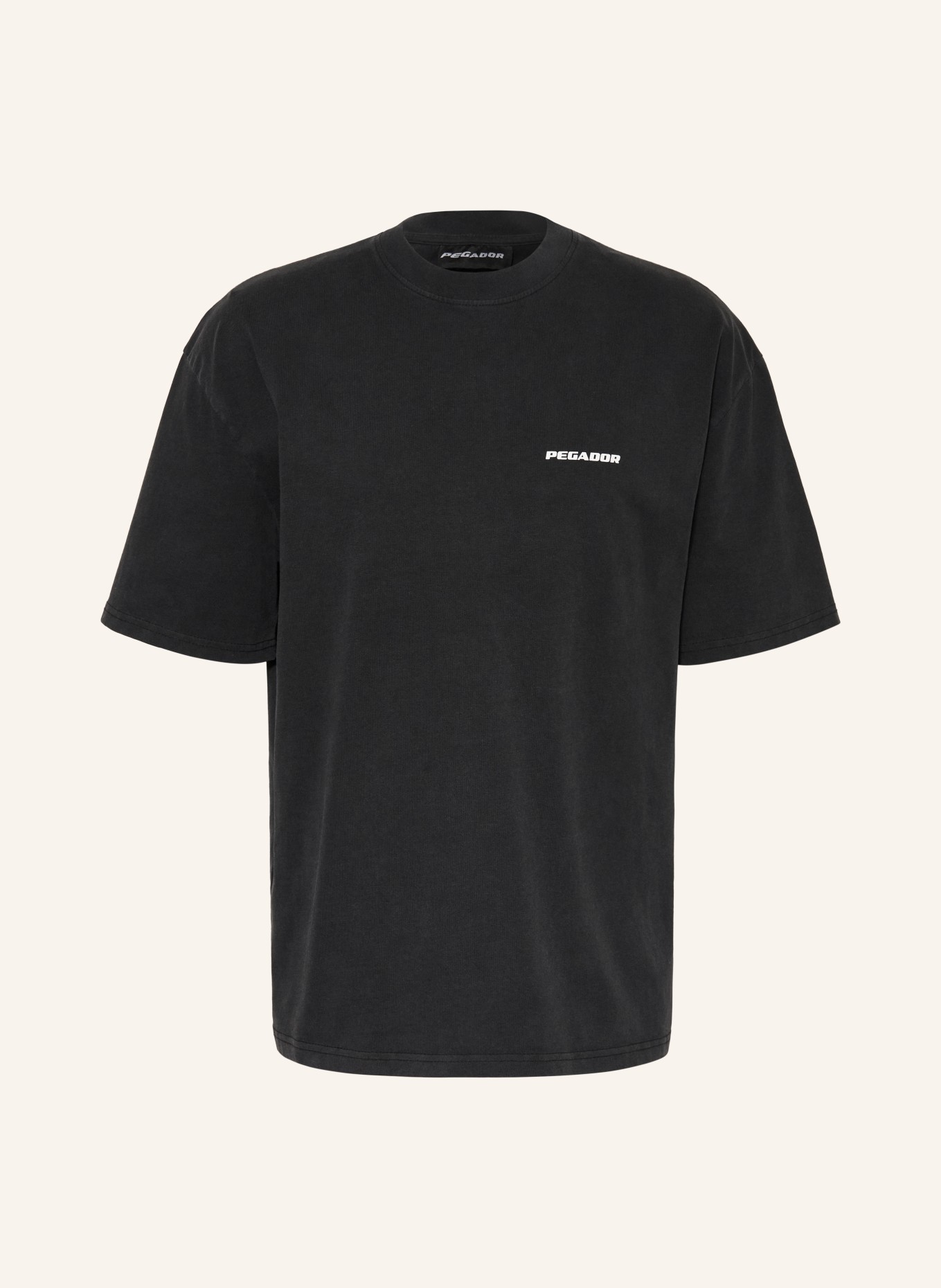 PEGADOR Chemise oversize BOVEC: NOIR