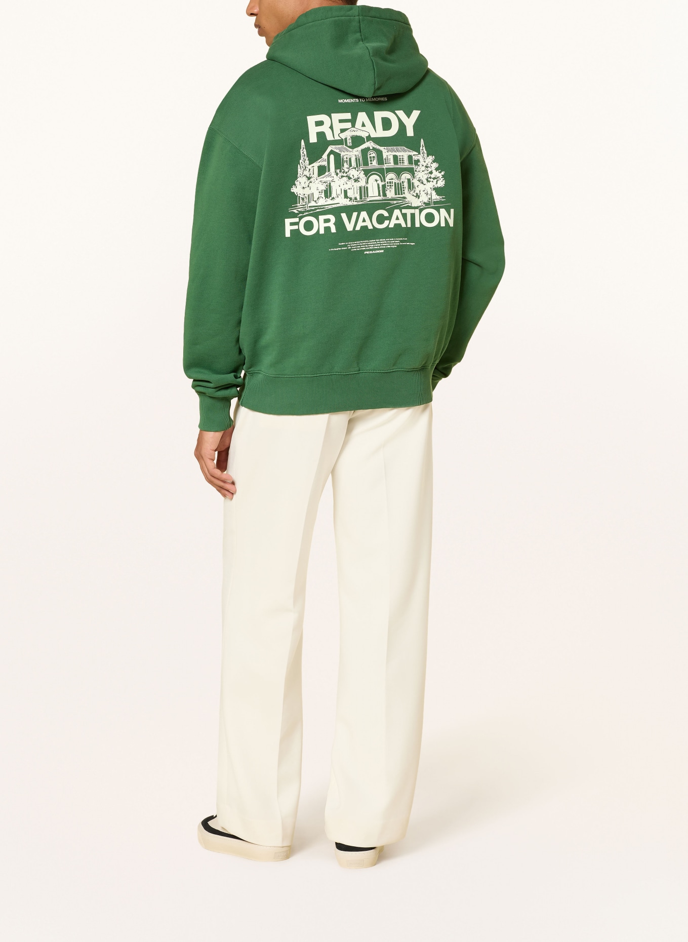 PEGADOR Oversized-Hoodie: GRÜN