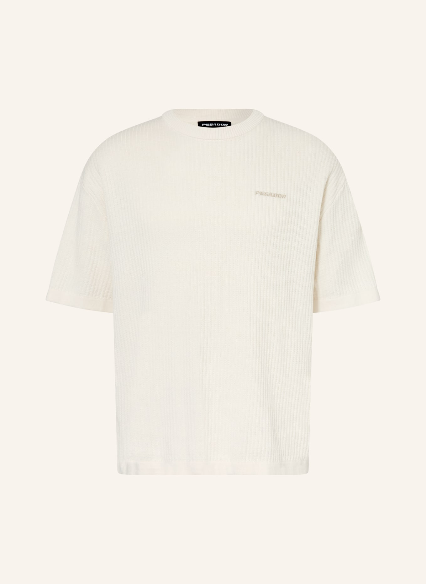 PEGADOR Strickshirt STON: CREME