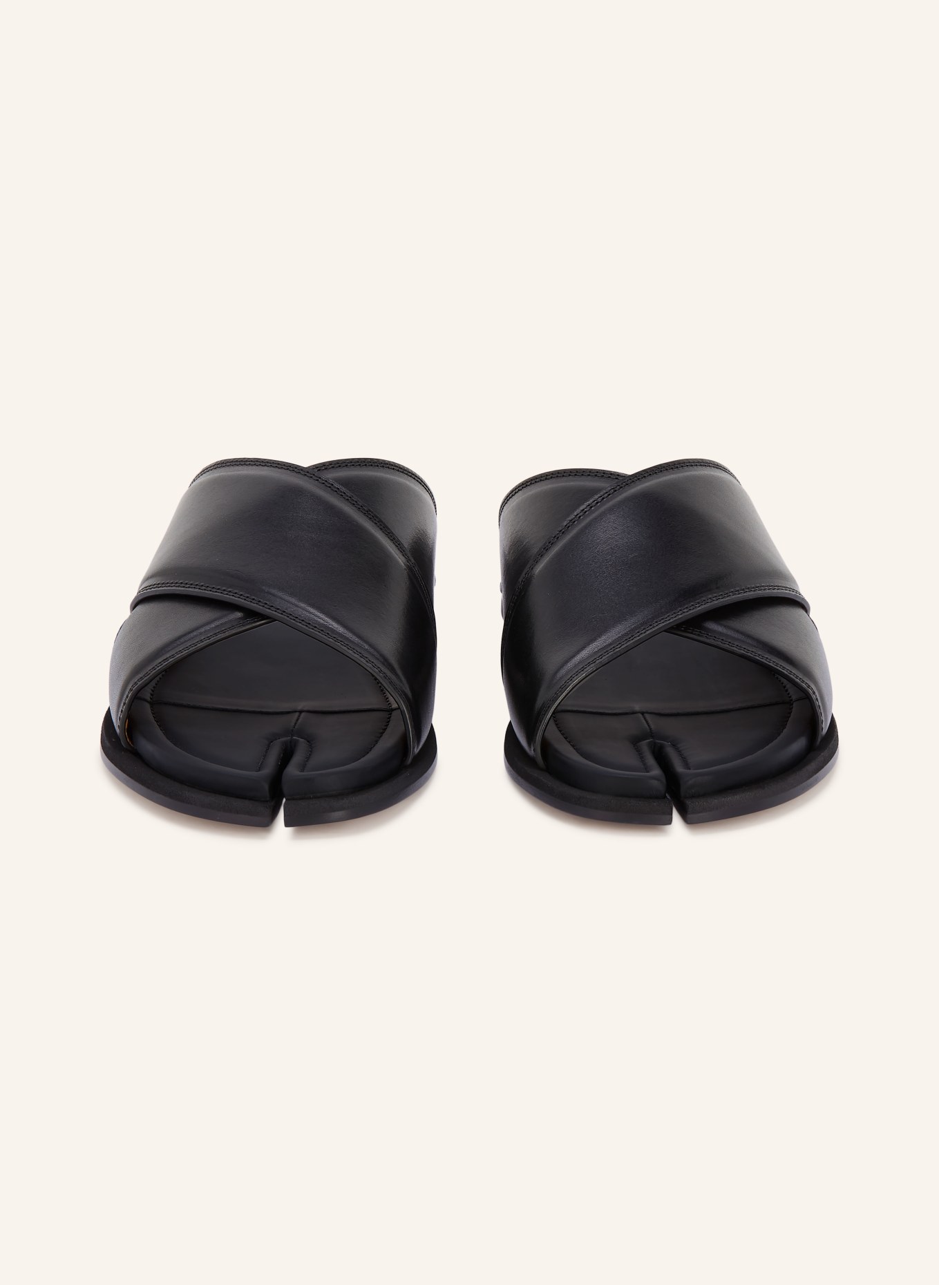 Maison Margiela Pantoletten TABI: SCHWARZ