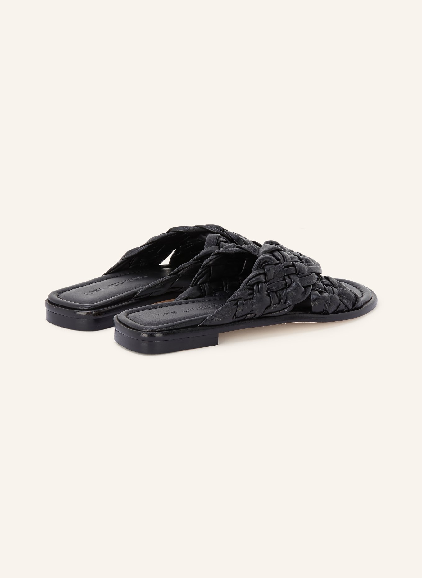 PONS QUINTANA mules: NOIR