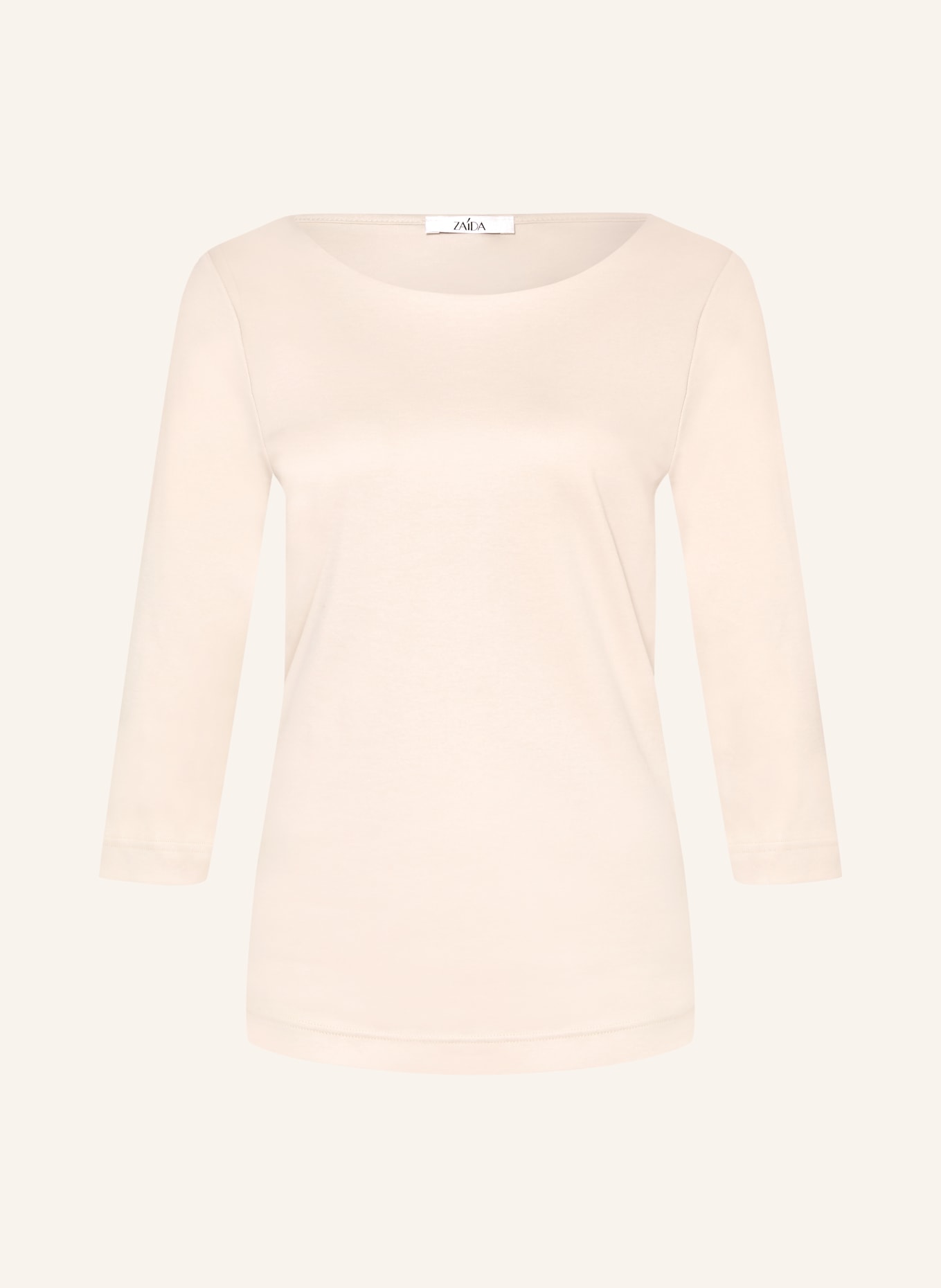 ZAÍDA Tričko s 3/4 rukávem: BÉŽOVÁ