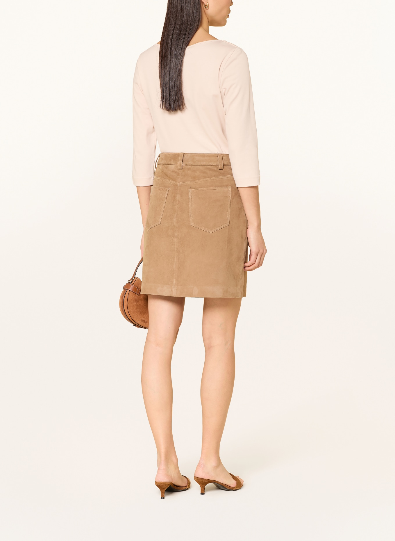 ZAÍDA Tričko s 3/4 rukávem: BÉŽOVÁ