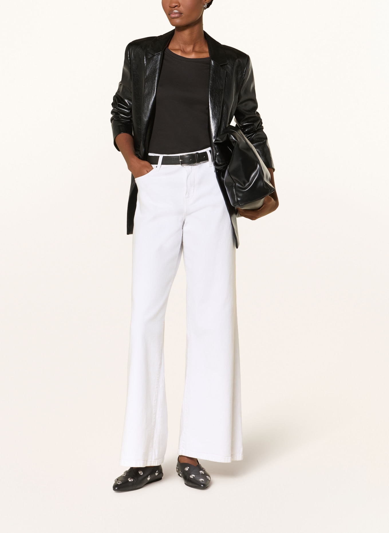 ZAÍDA T-shirt: BLACK