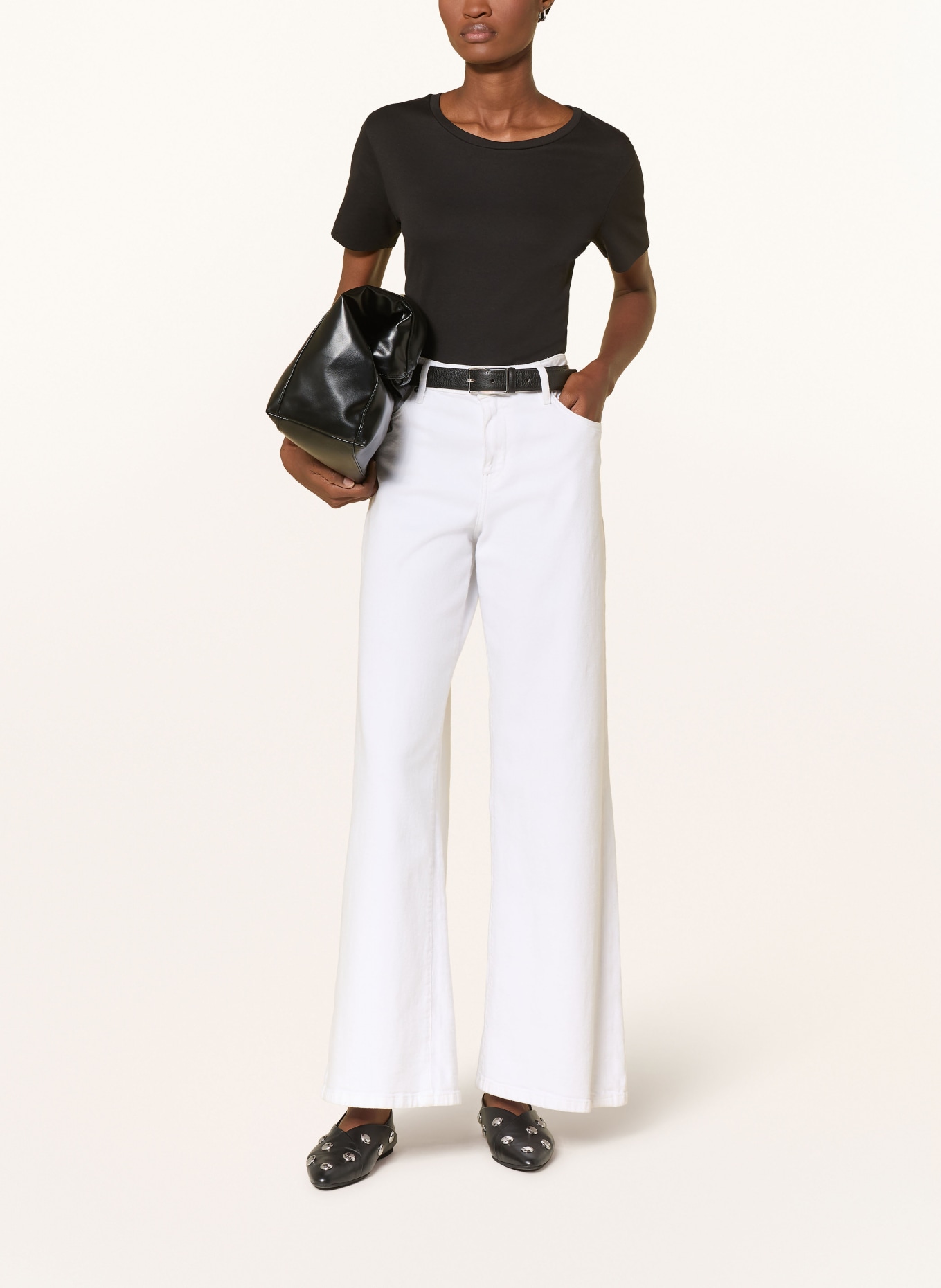 ZAÍDA T-shirt: BLACK