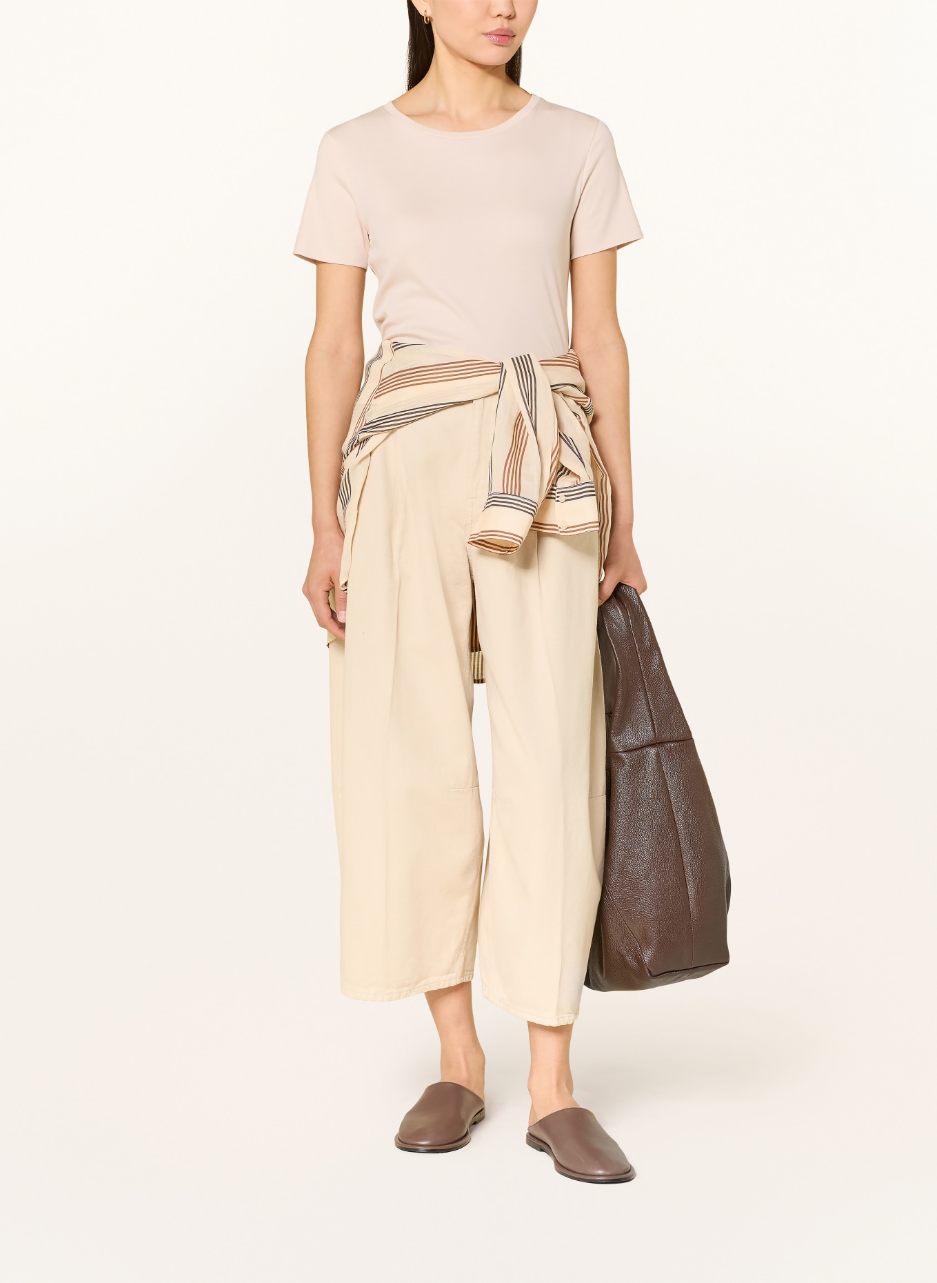 ZAÍDA T-Shirt: BEIGE