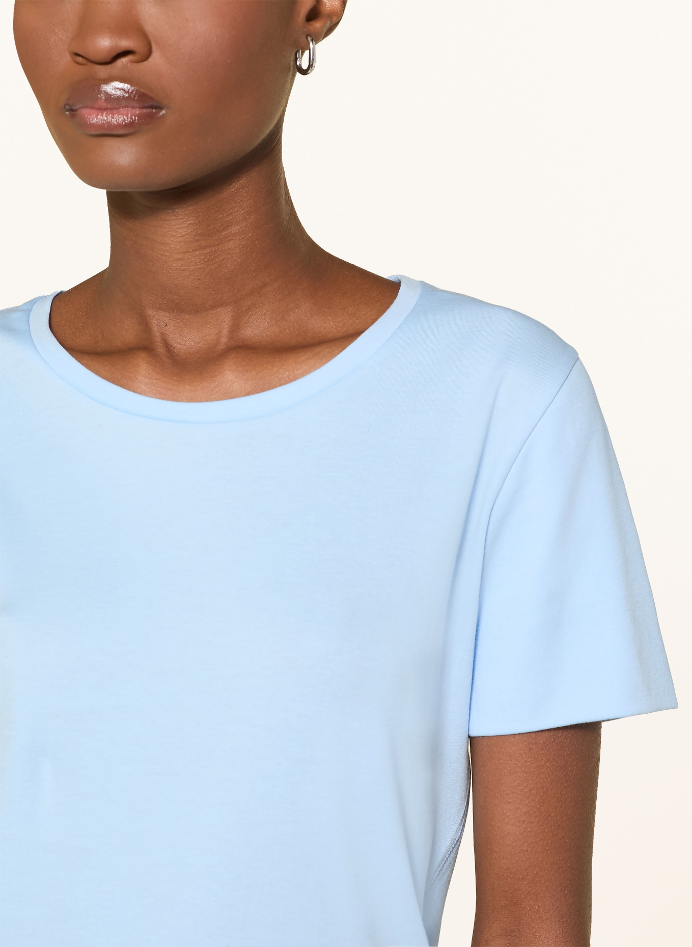 ZAÍDA T-shirt: LIGHT BLUE