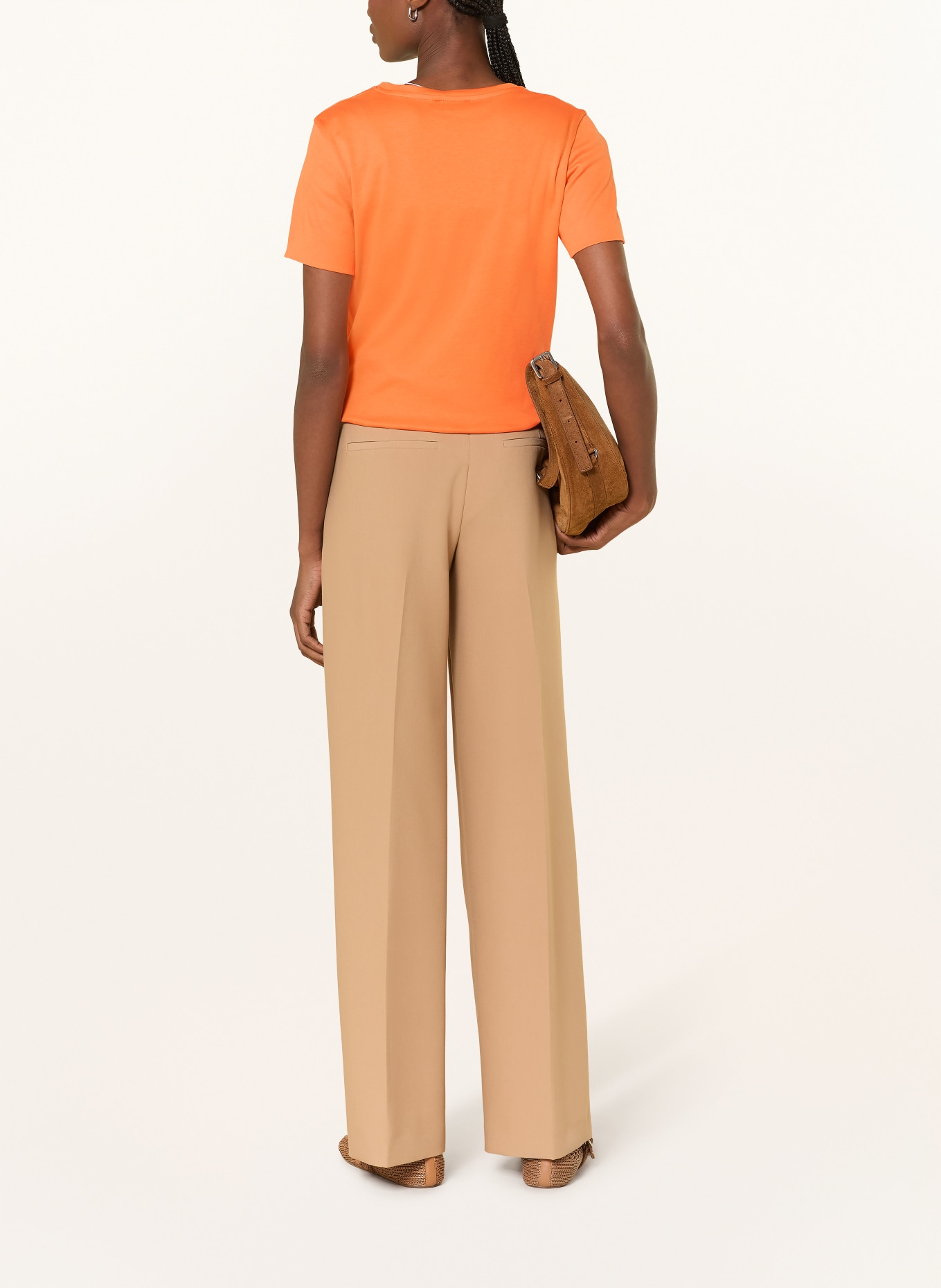 ZAÍDA T-shirt: ORANJE