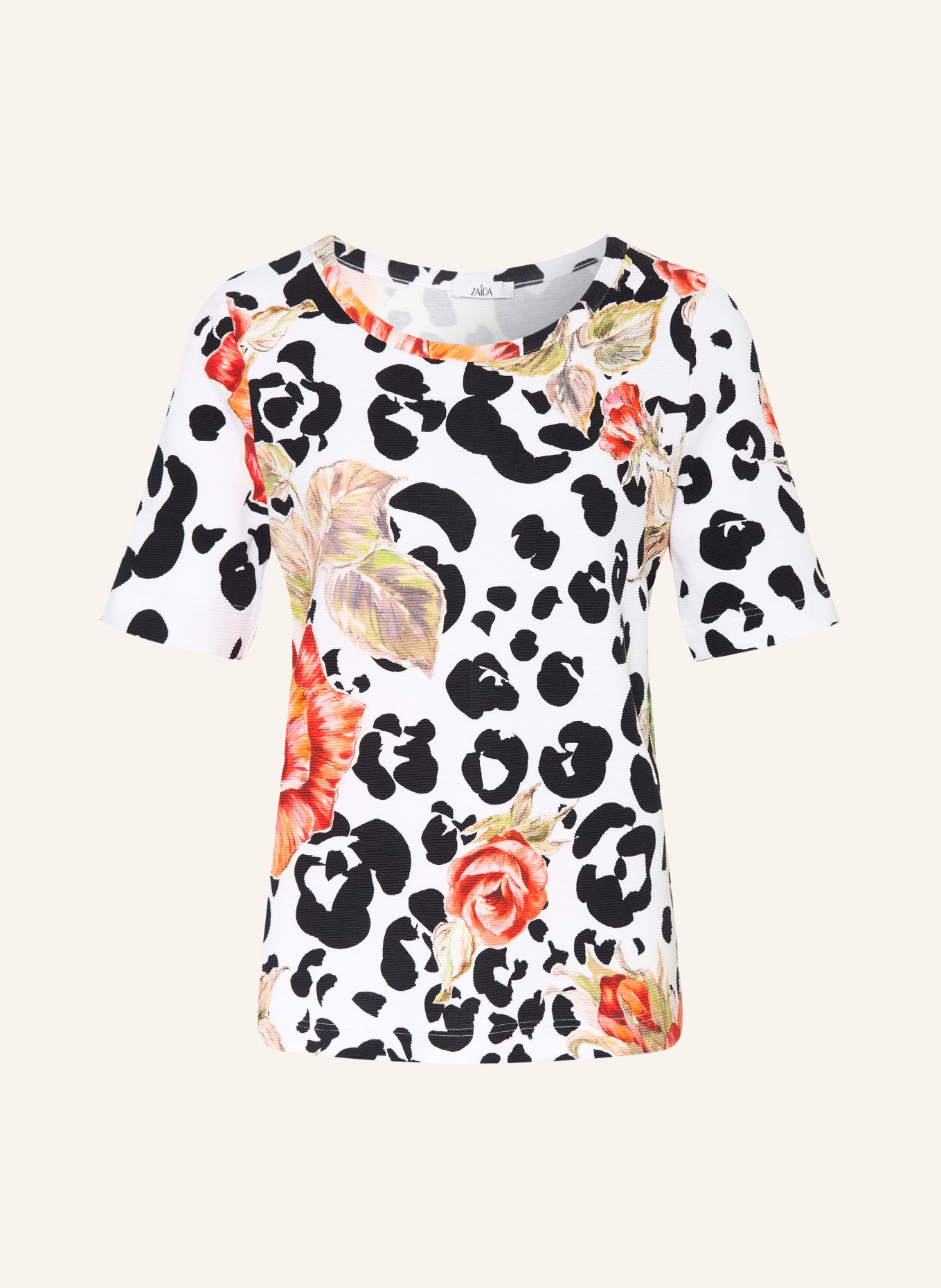 ZAÍDA tričko: BÍLÁ / ČERVENÁ / ČERNÁ