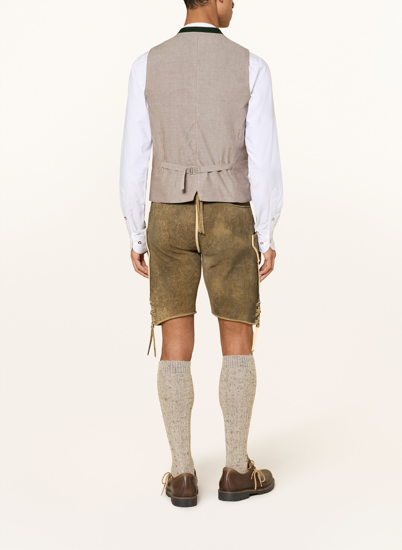 Grasegger Trachtenweste: DUNKELGRAU / GRAU / DUNKELGRÜN