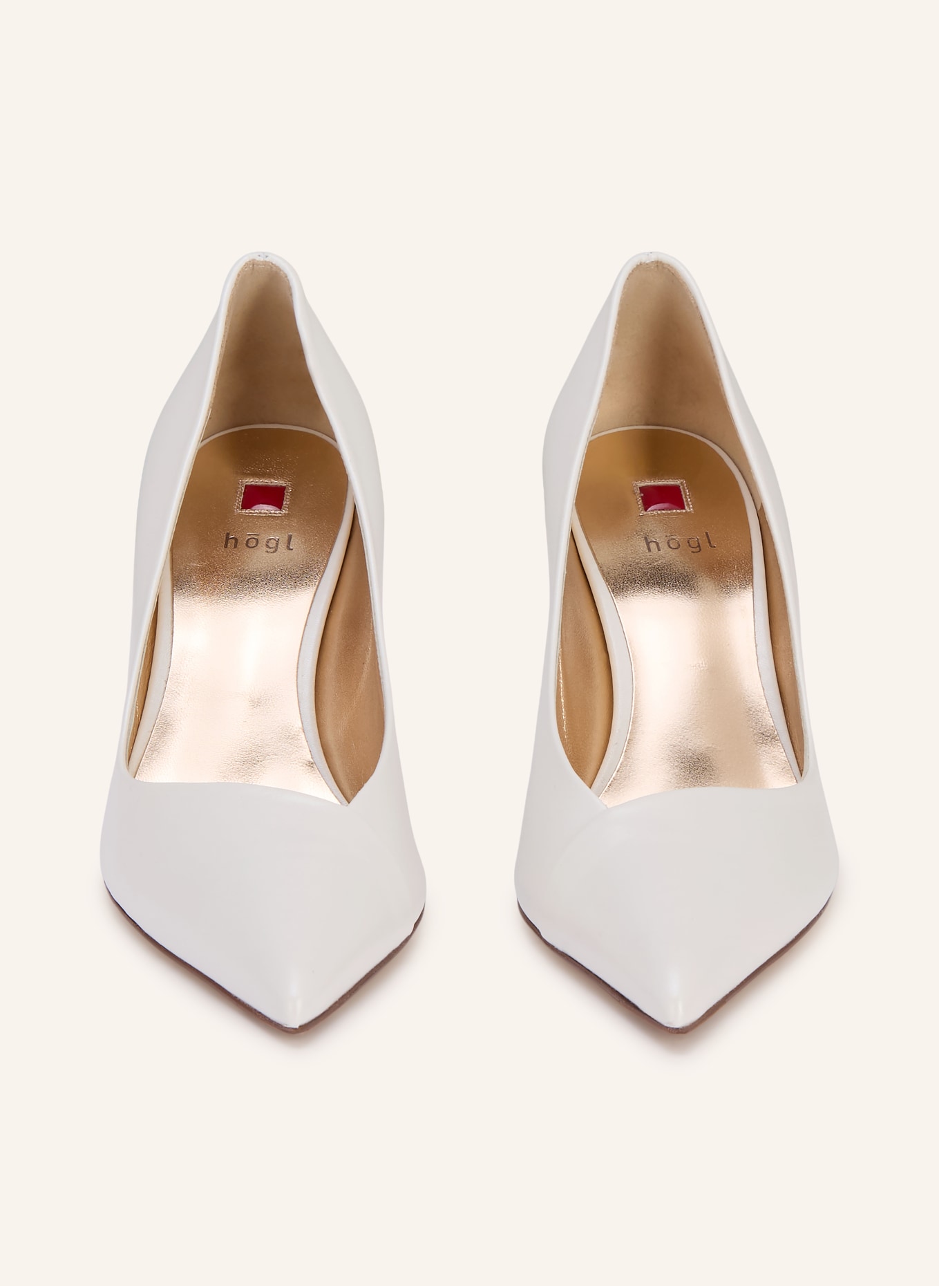 Högl escarpins: CRÈME